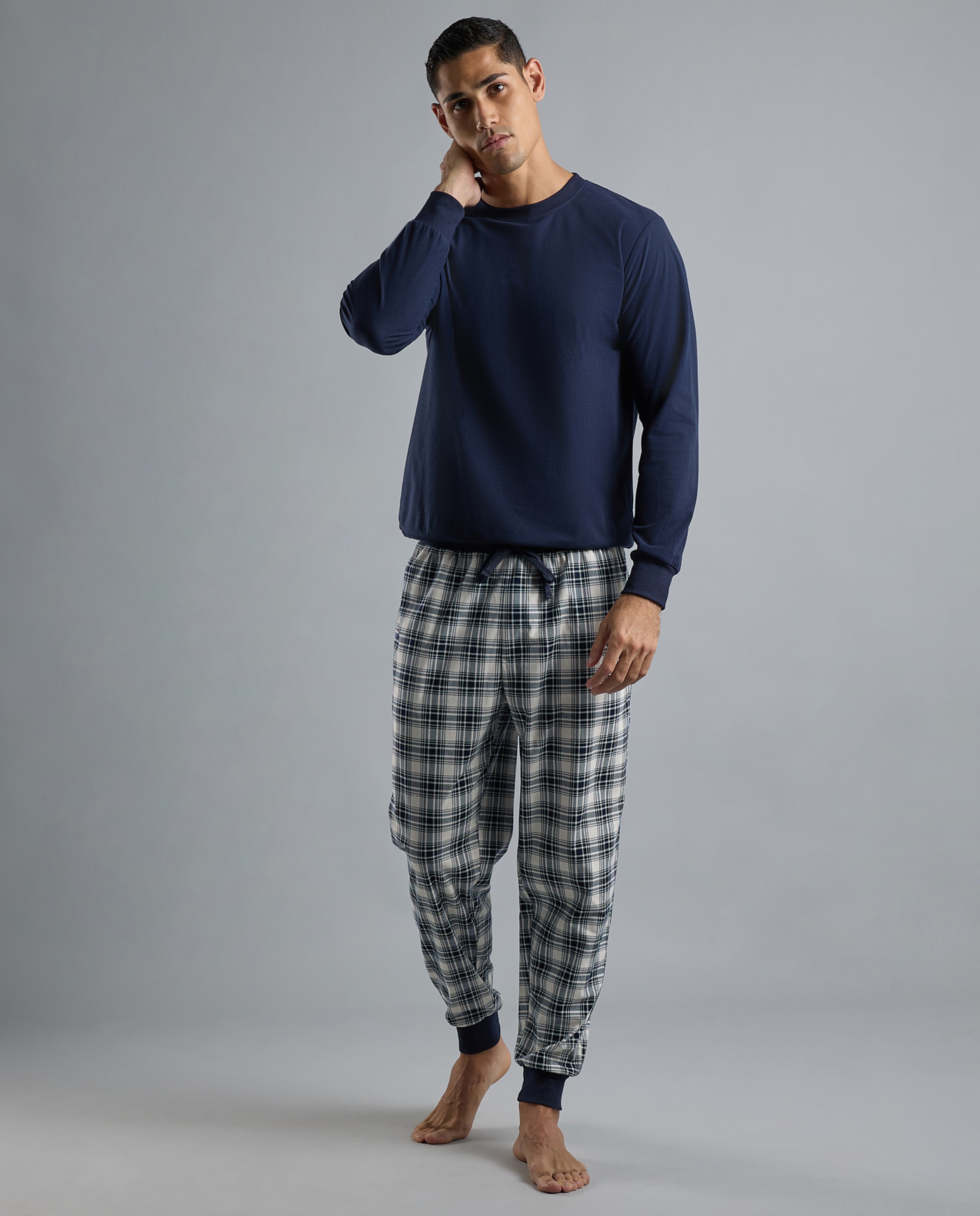 Plaid Pyjama Set