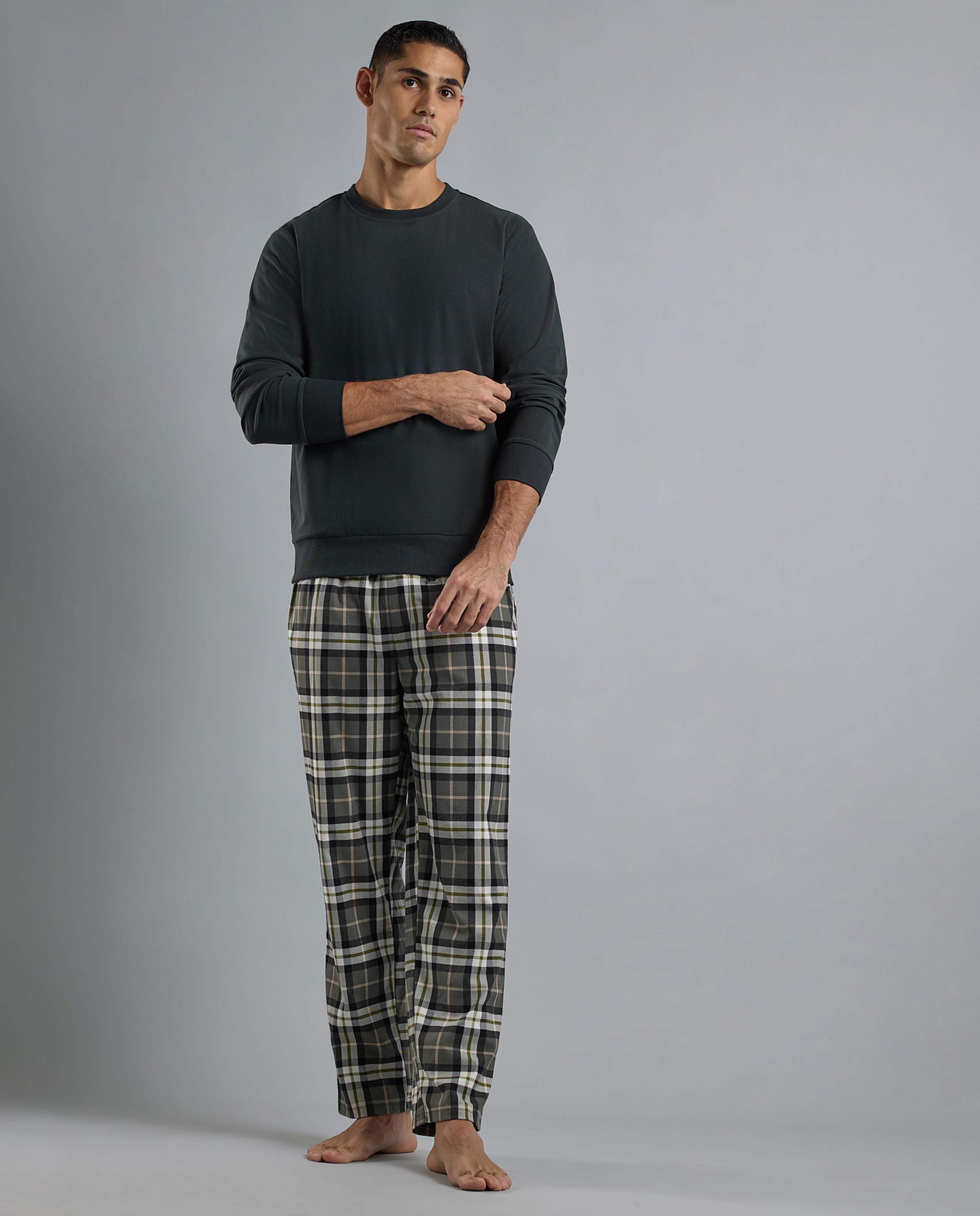 Plaid Pyjama Set