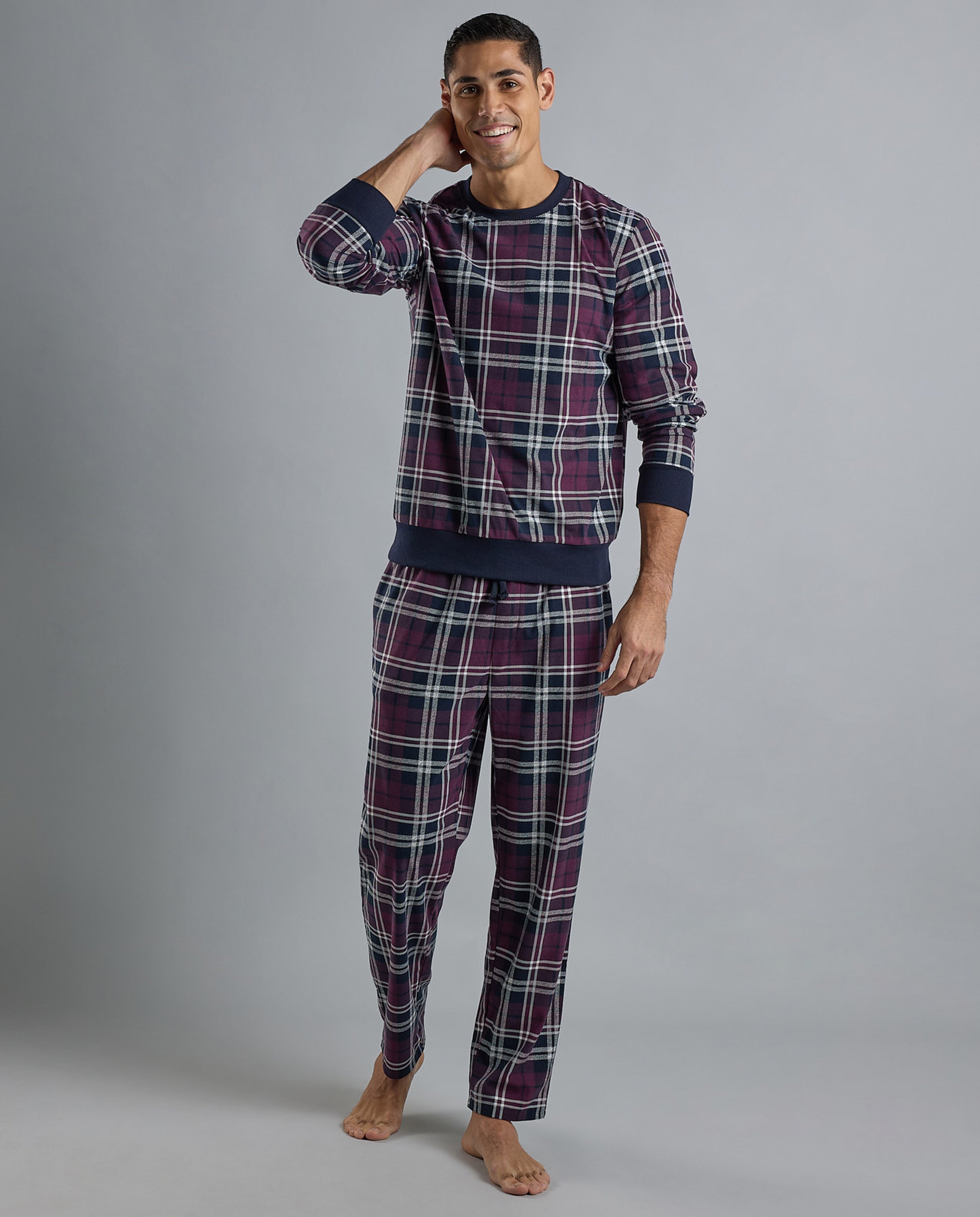 Plaid Pyjama Set