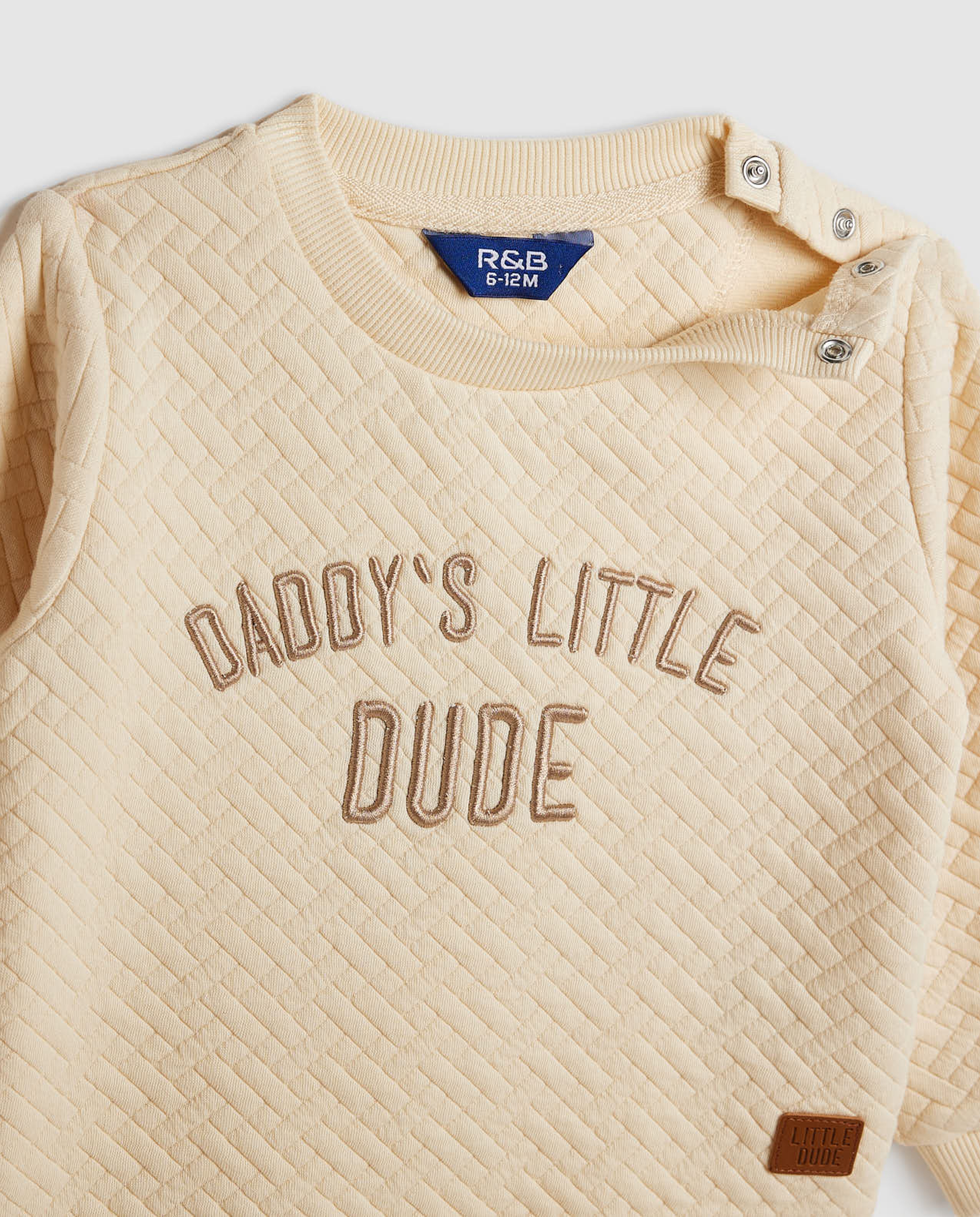 Embroidered Sweatsuit Set