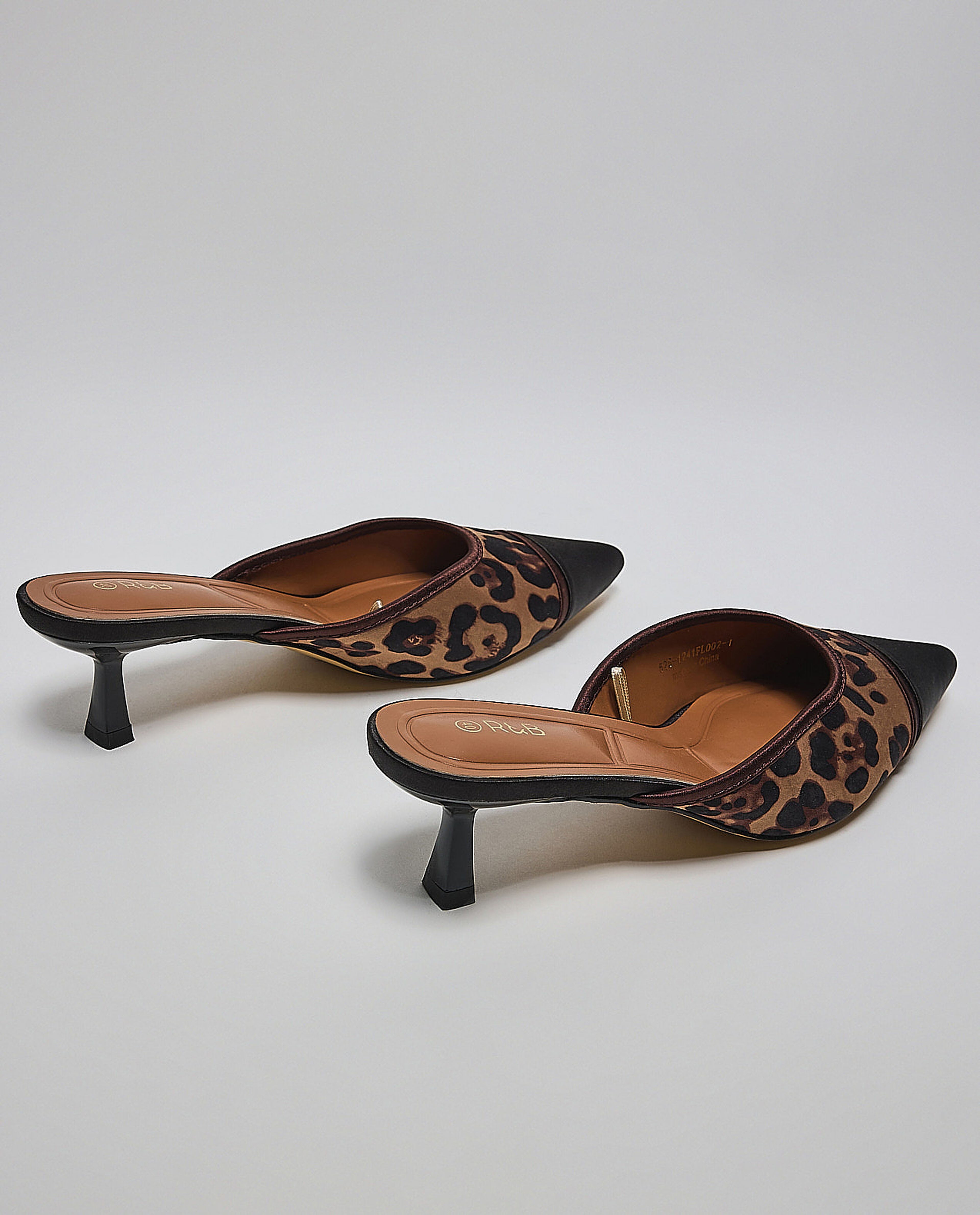 Animal Pattern Mule Pumps