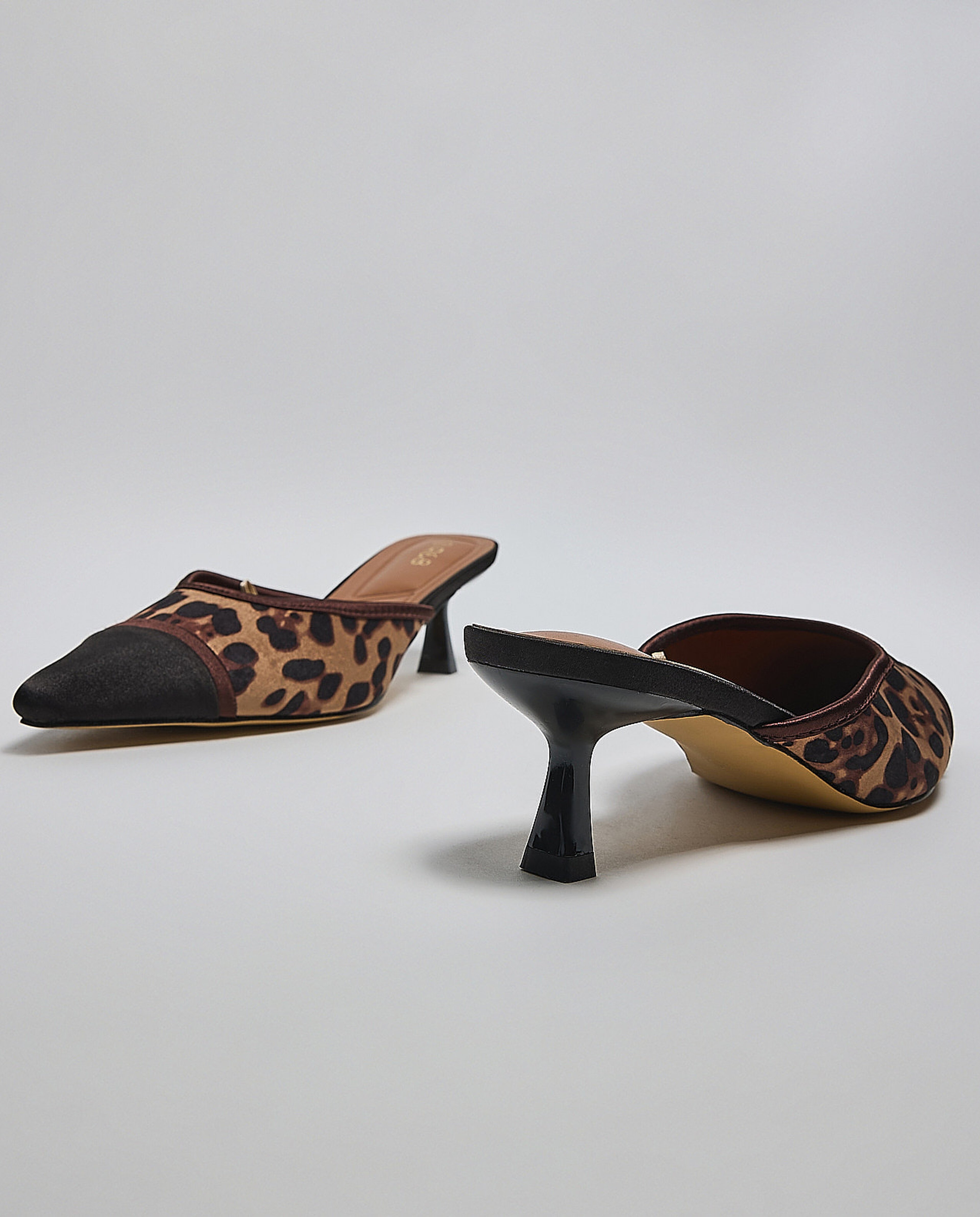 Animal Pattern Mule Pumps