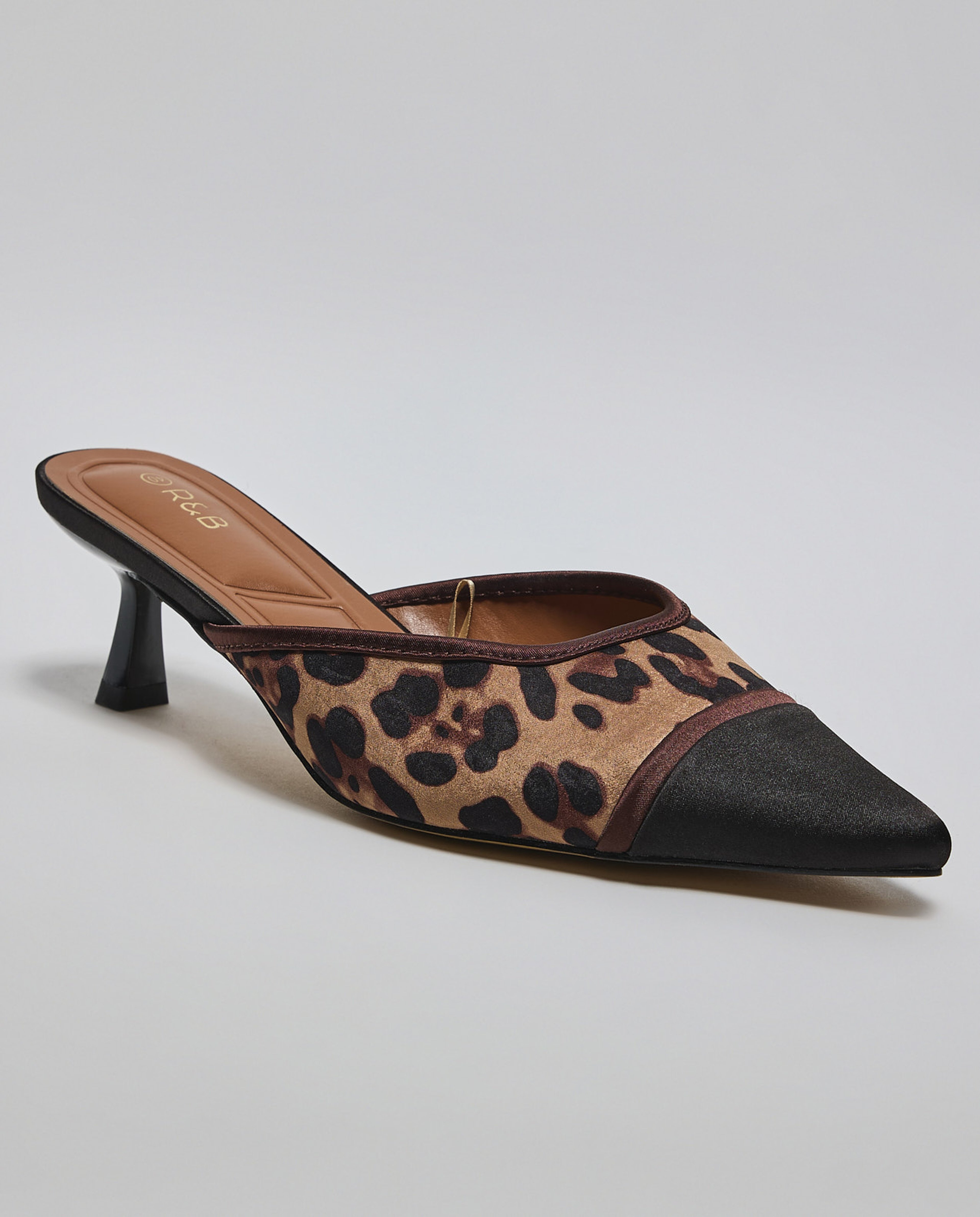 Animal Pattern Mule Pumps