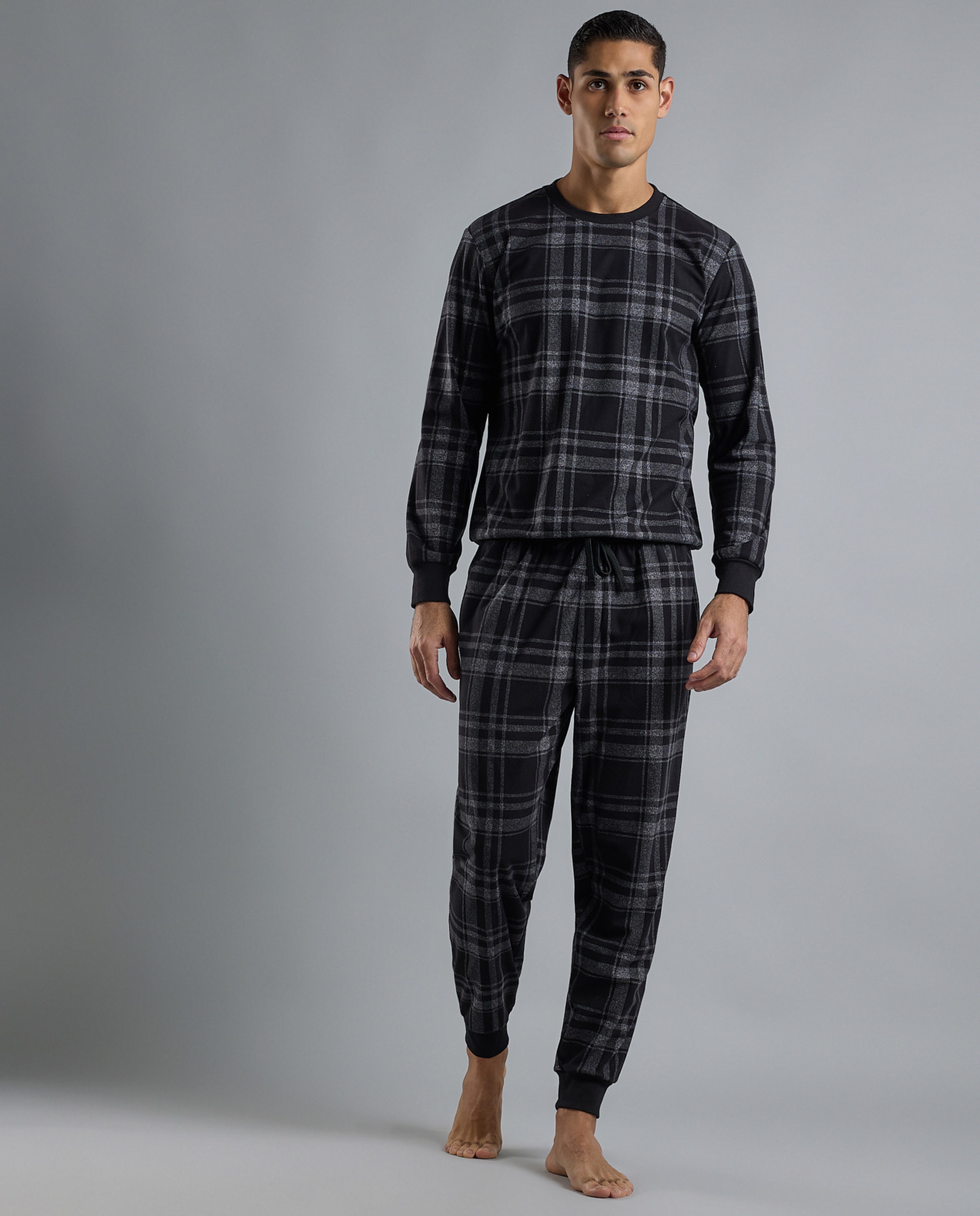 Plaid Pyjama Set