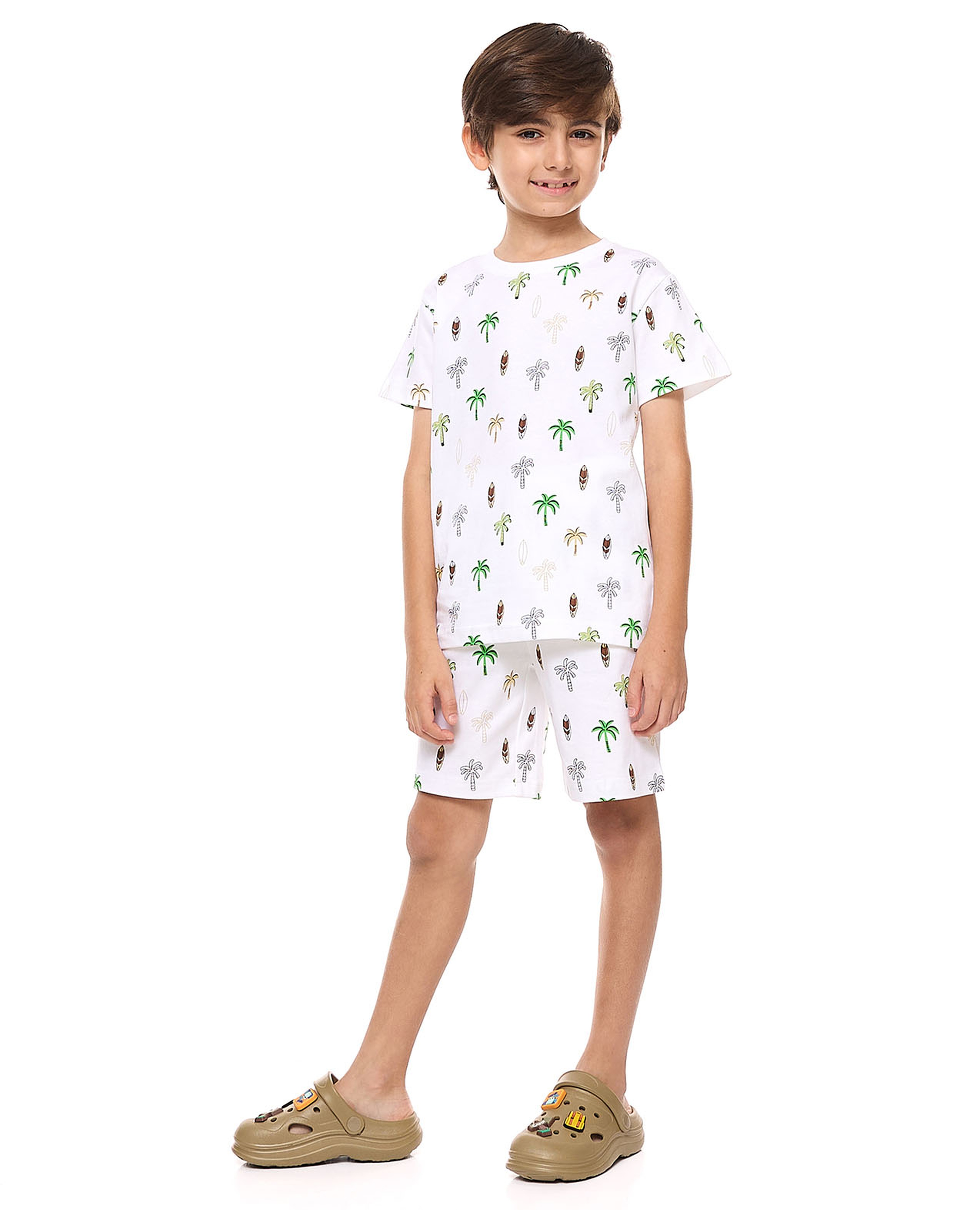 طقم ملابس بطبعة - 3 قطع