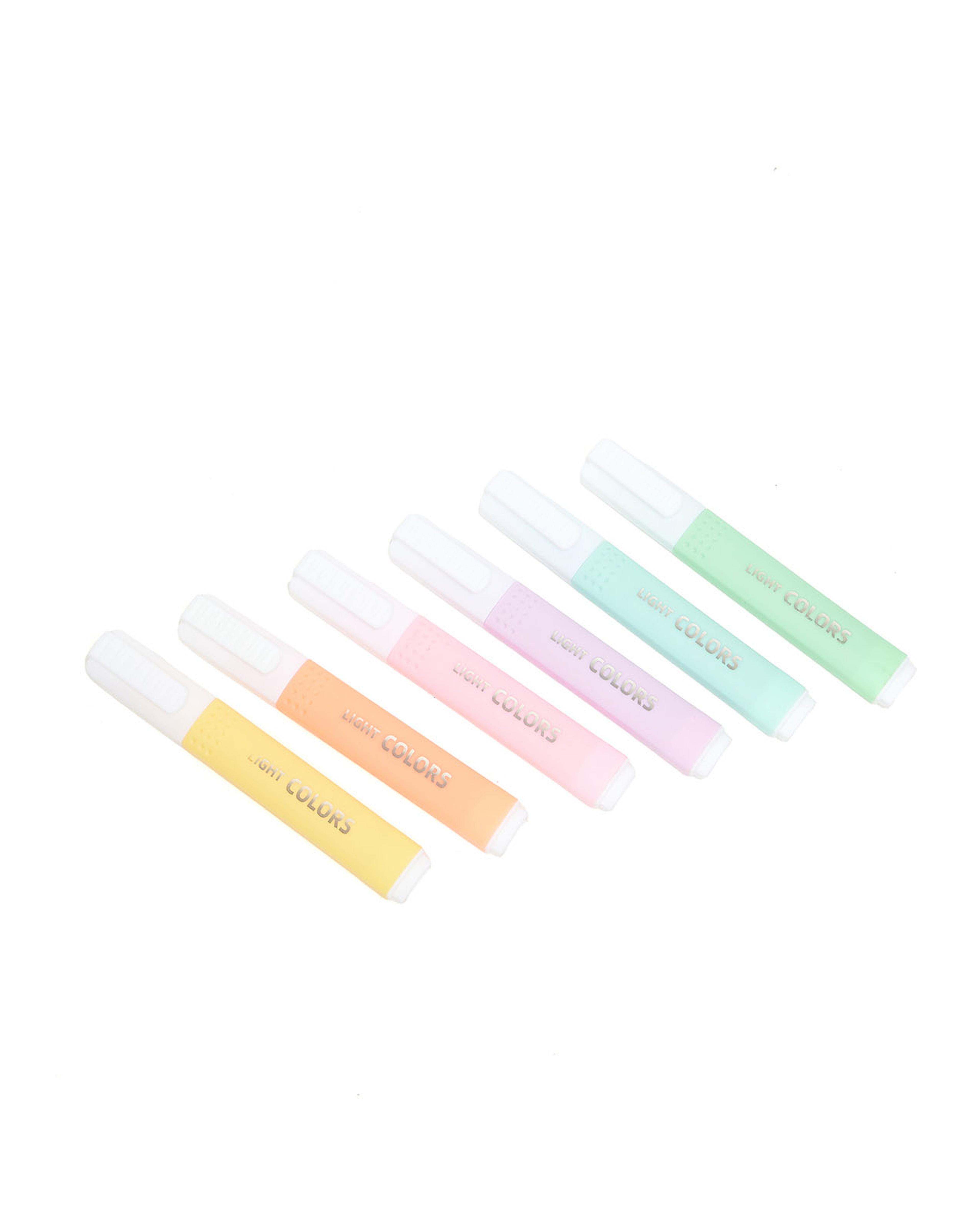 6 Pack Highlighter Pen Set