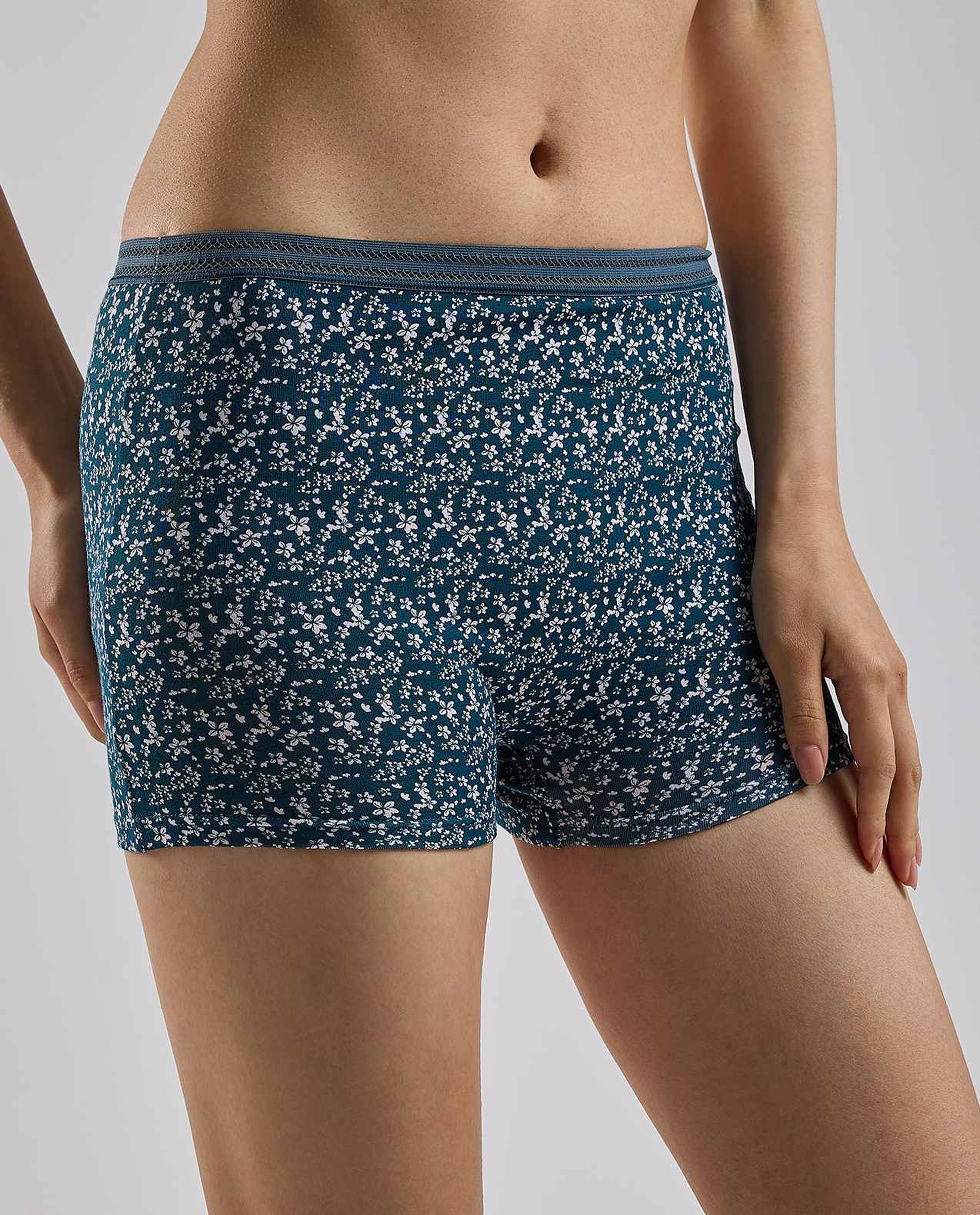 3 Pack Printed Boxer Briefs