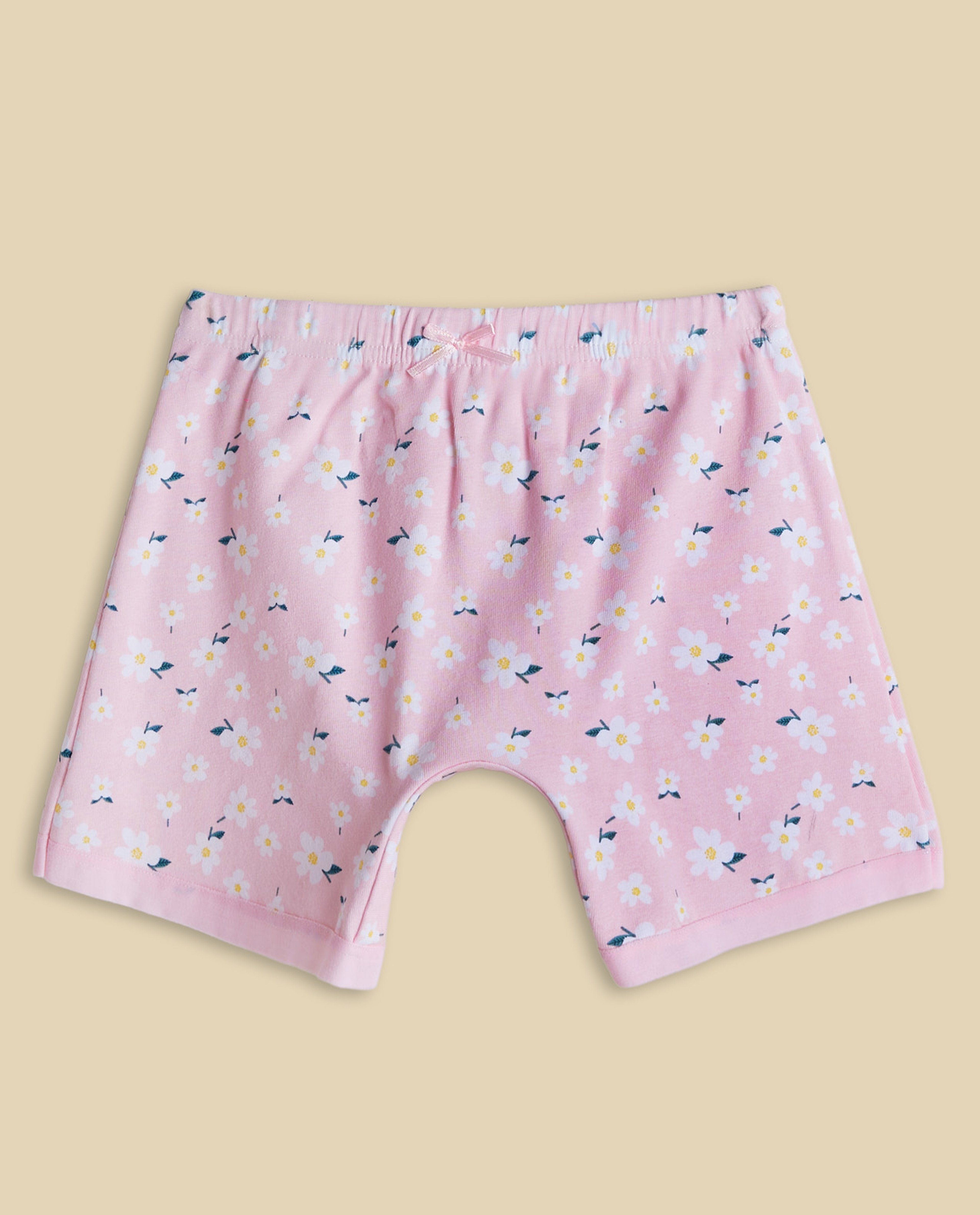 3 Pack Printed Long Shorts