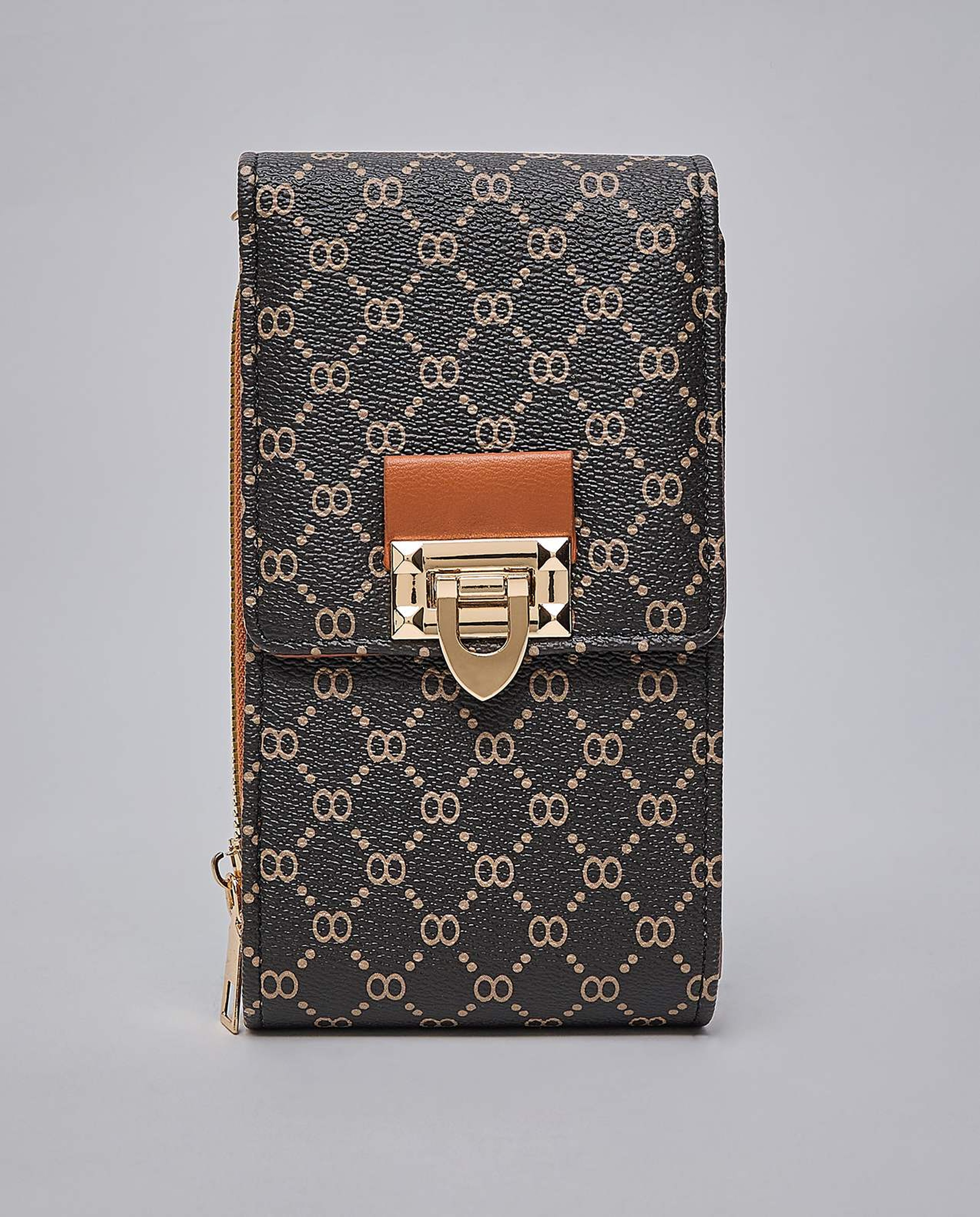 Patterned Phone Crossbody Bag