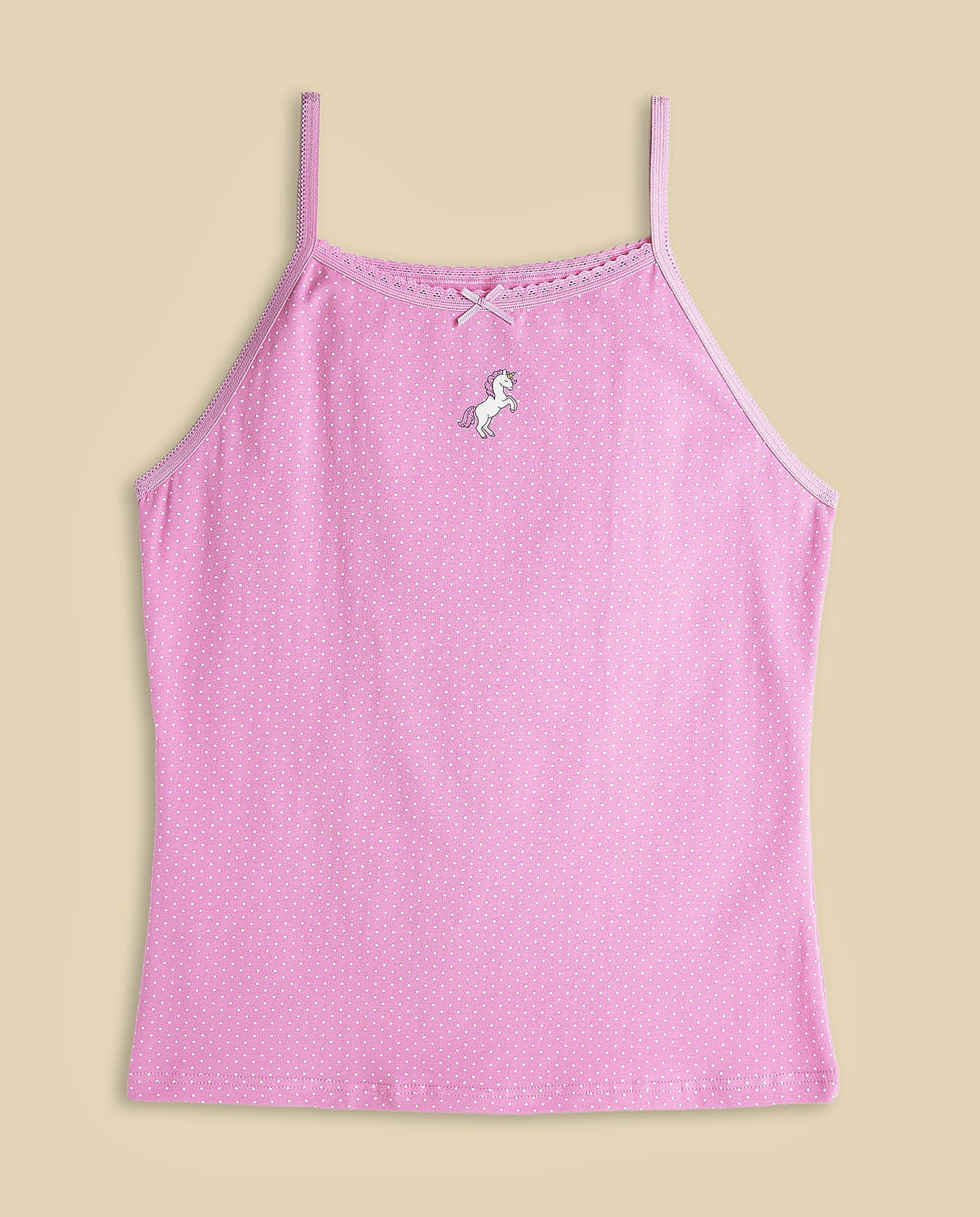 3 Pack Unicorn Printed Camisoles