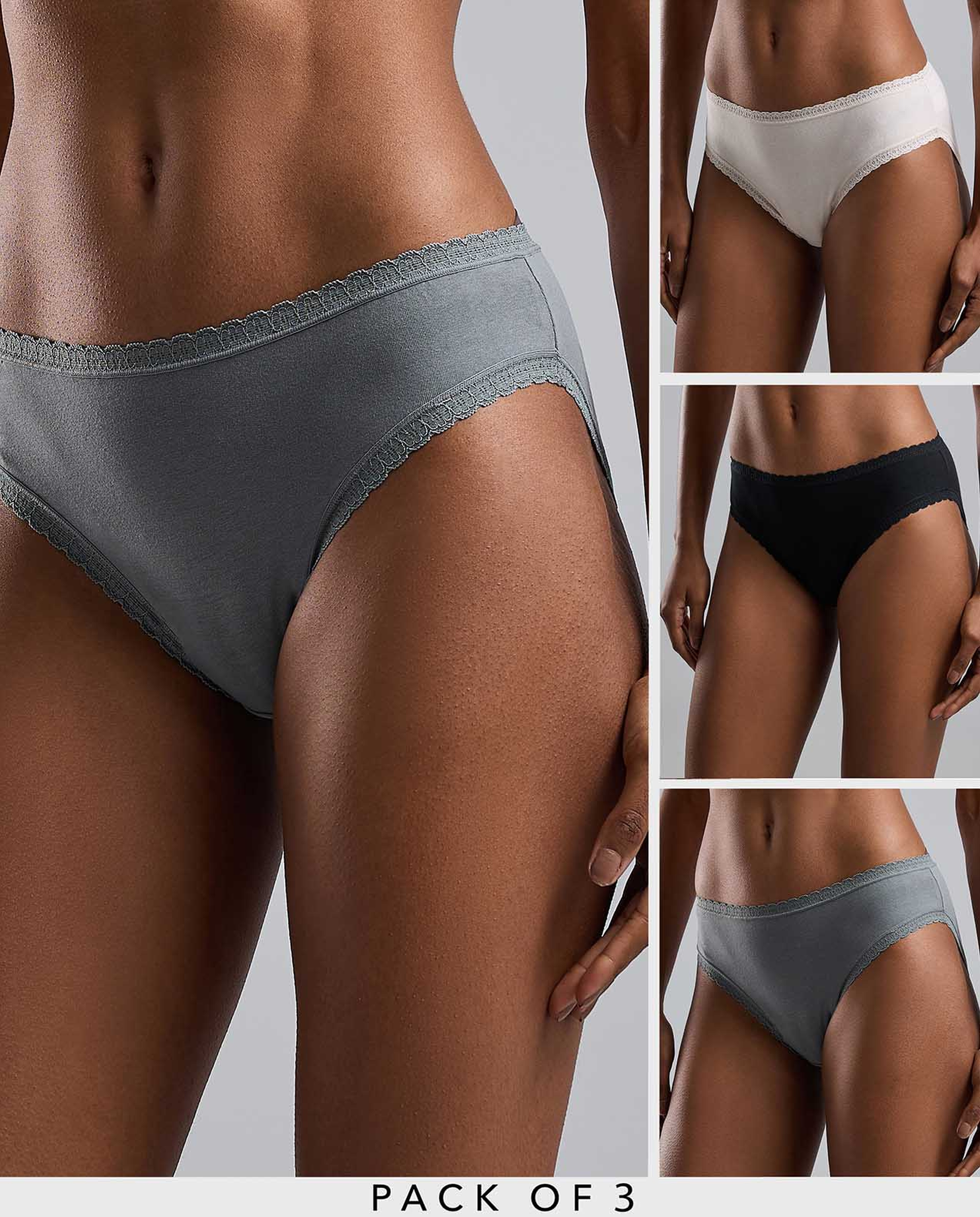 3 Pack Bikini Briefs