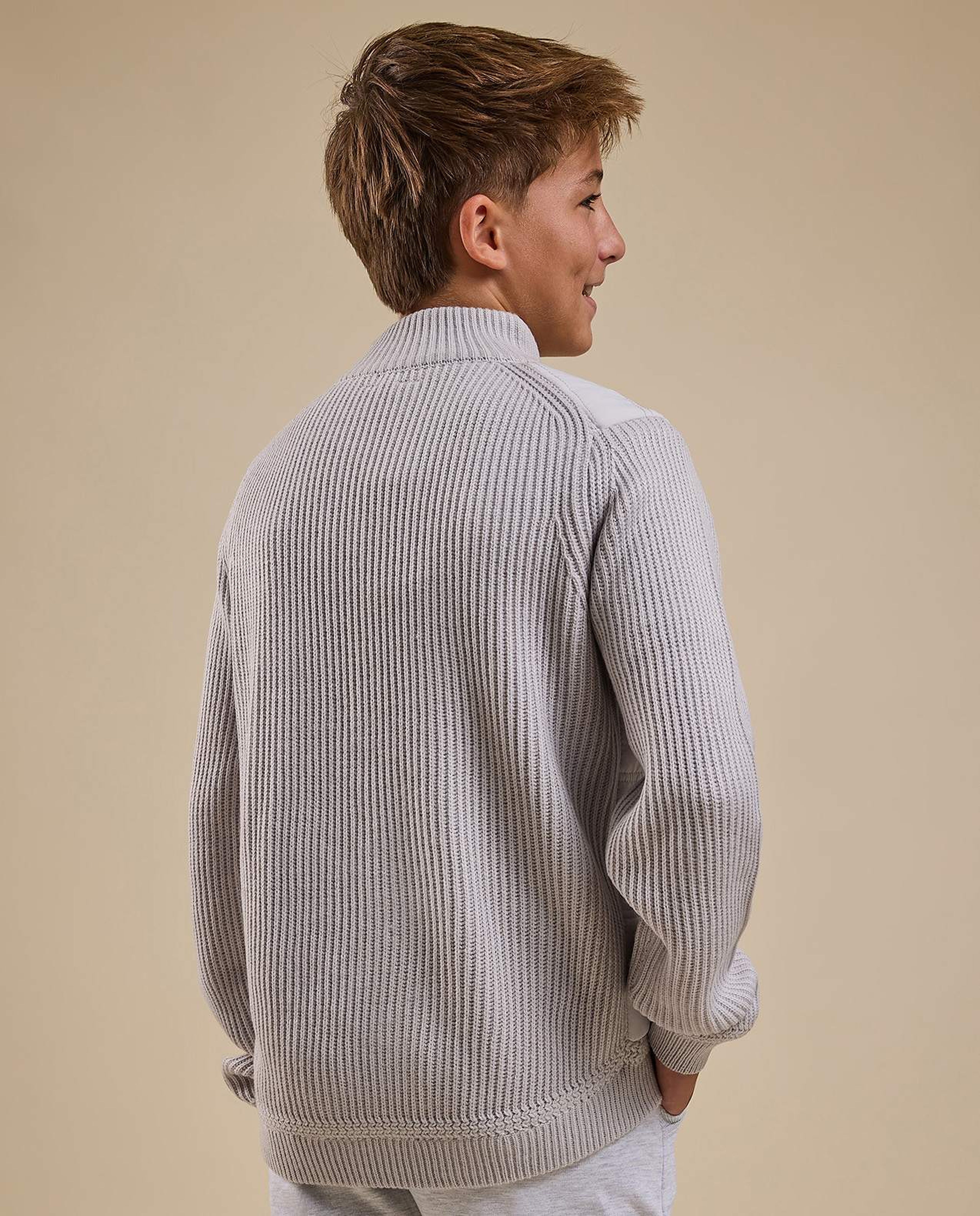 Quilted Jacket with Zipper Closure