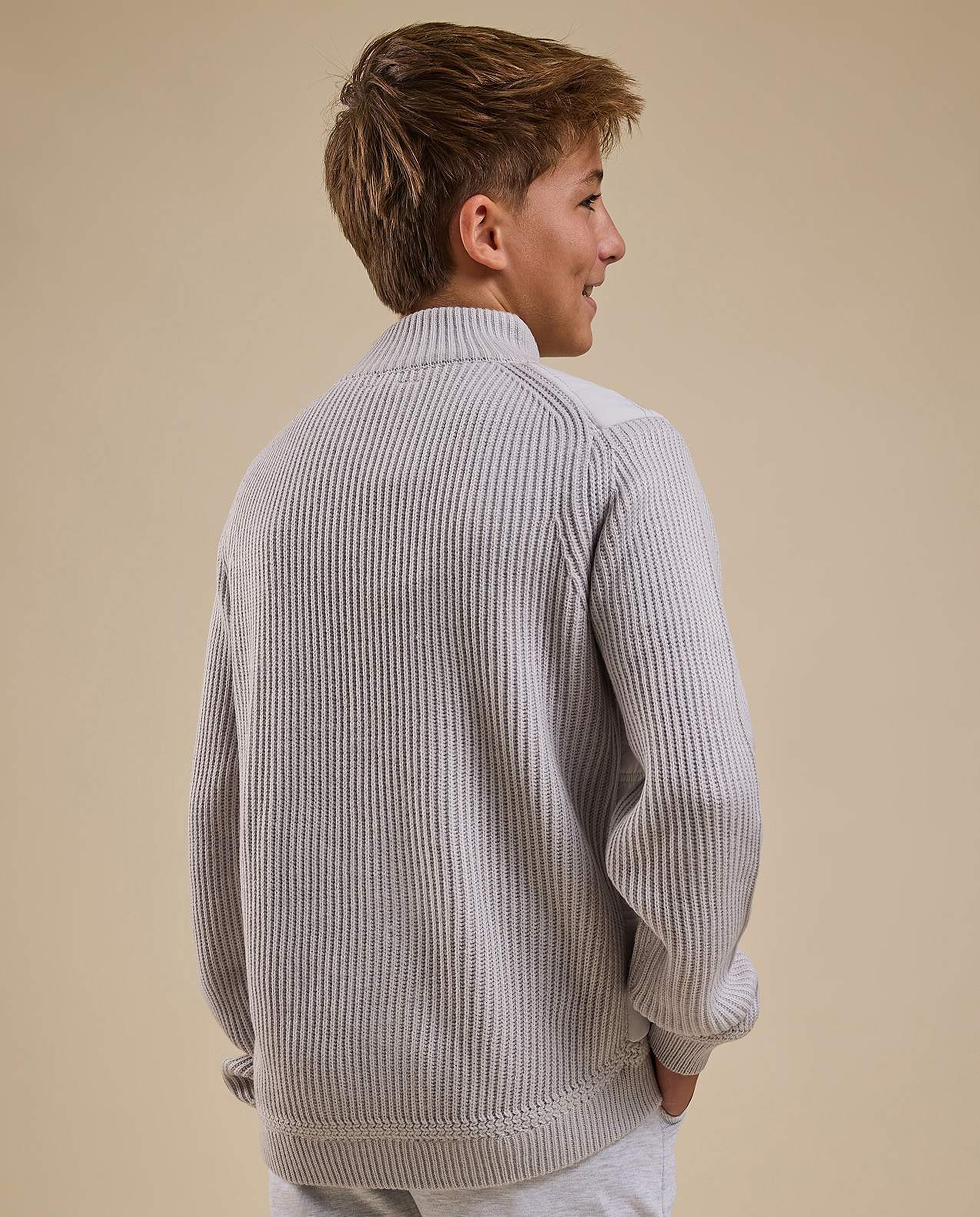 Quilted Jacket with Zipper Closure