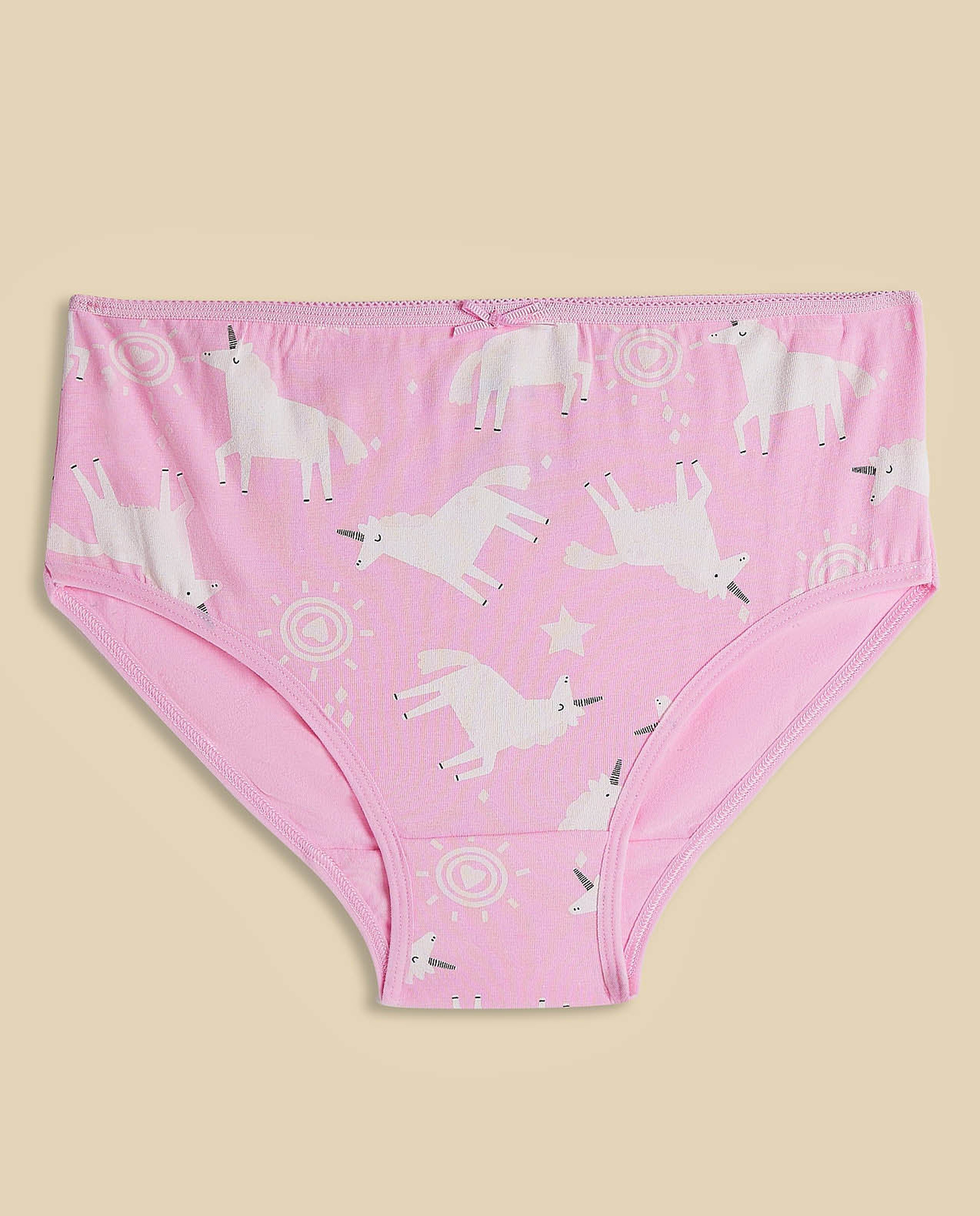 5 Pack Printed Bikini Briefs