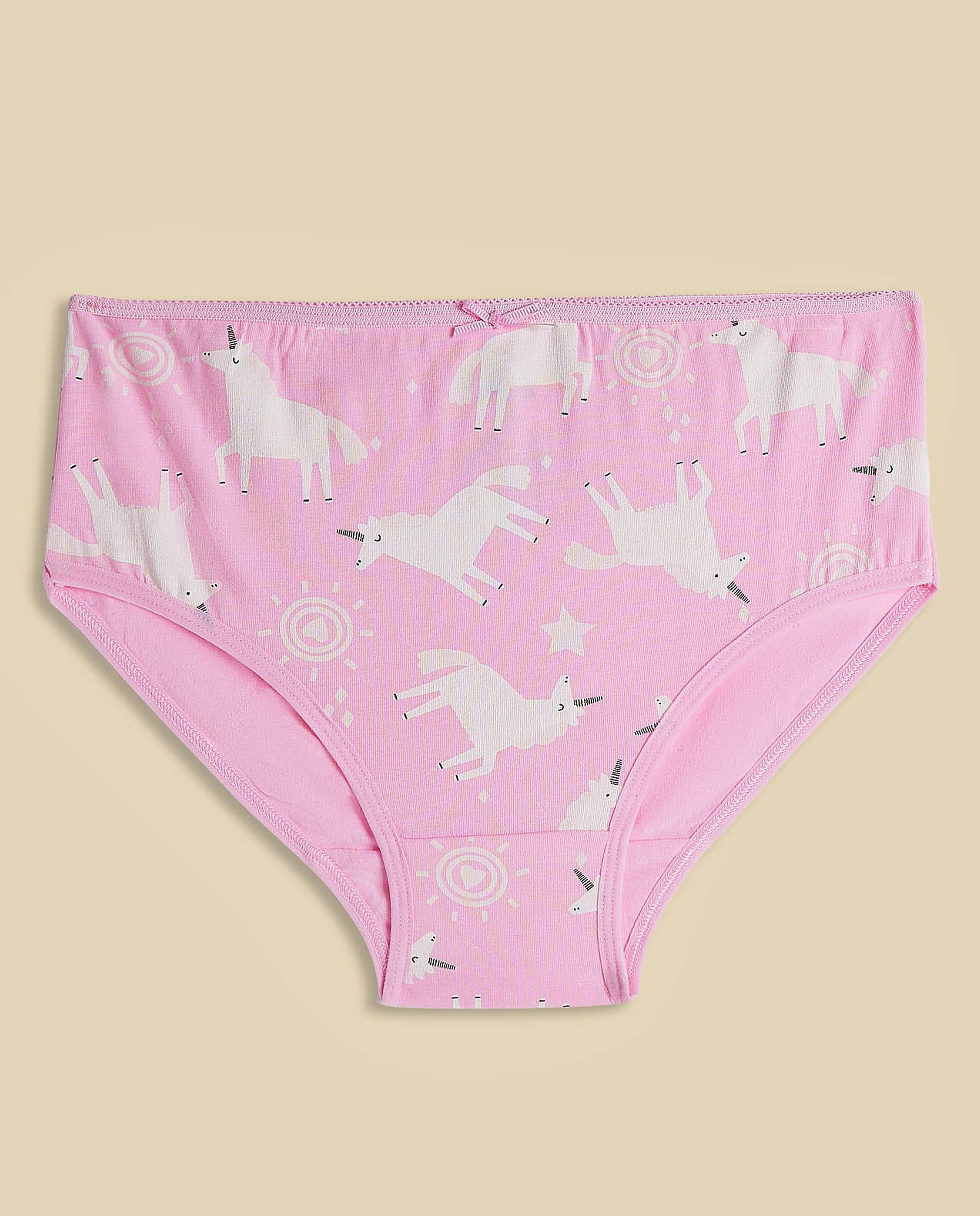 5 Pack Printed Bikini Briefs