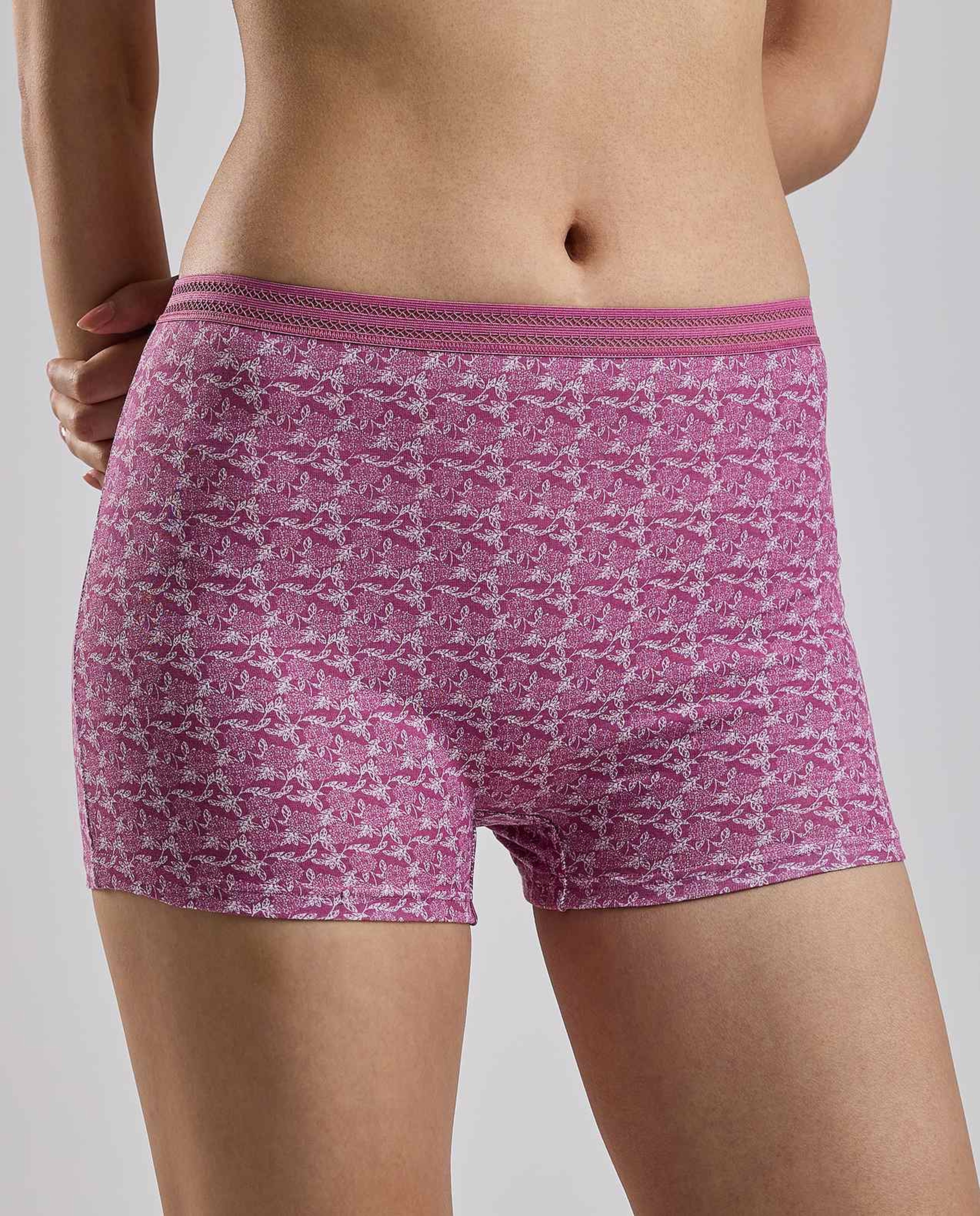 3 Pack Printed Boxer Briefs