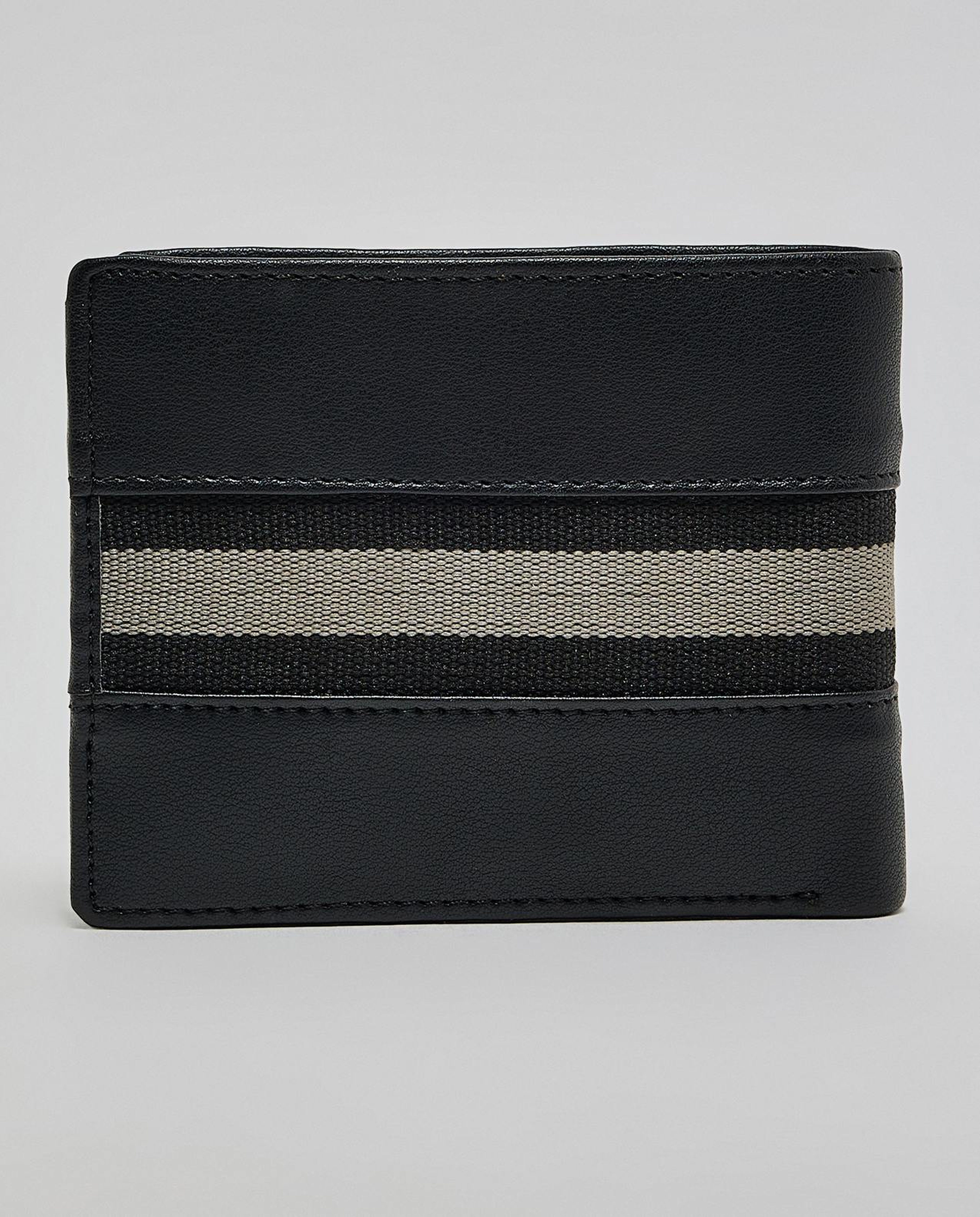 Contrast Detail Bi-Fold Wallet