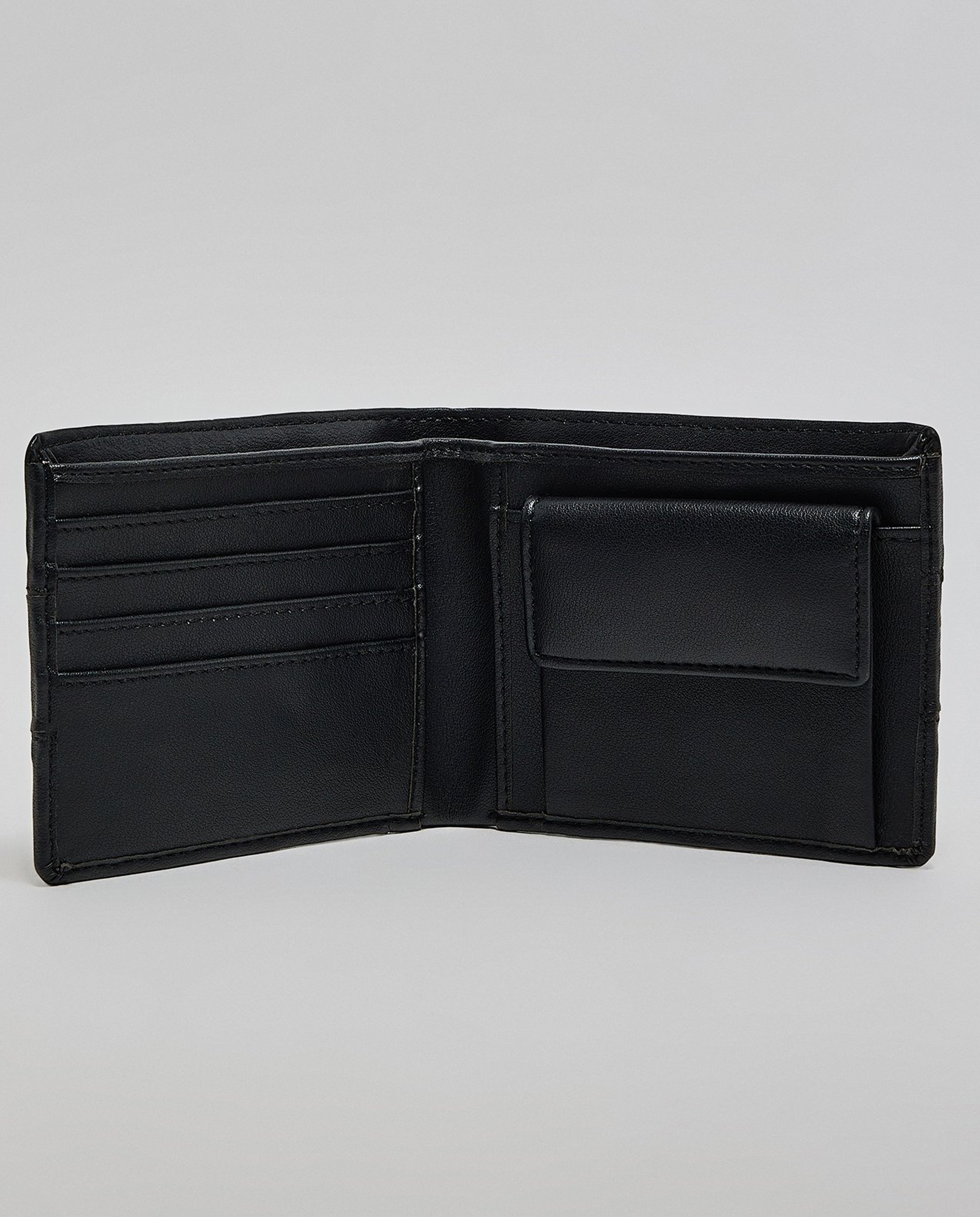 Contrast Detail Bi-Fold Wallet