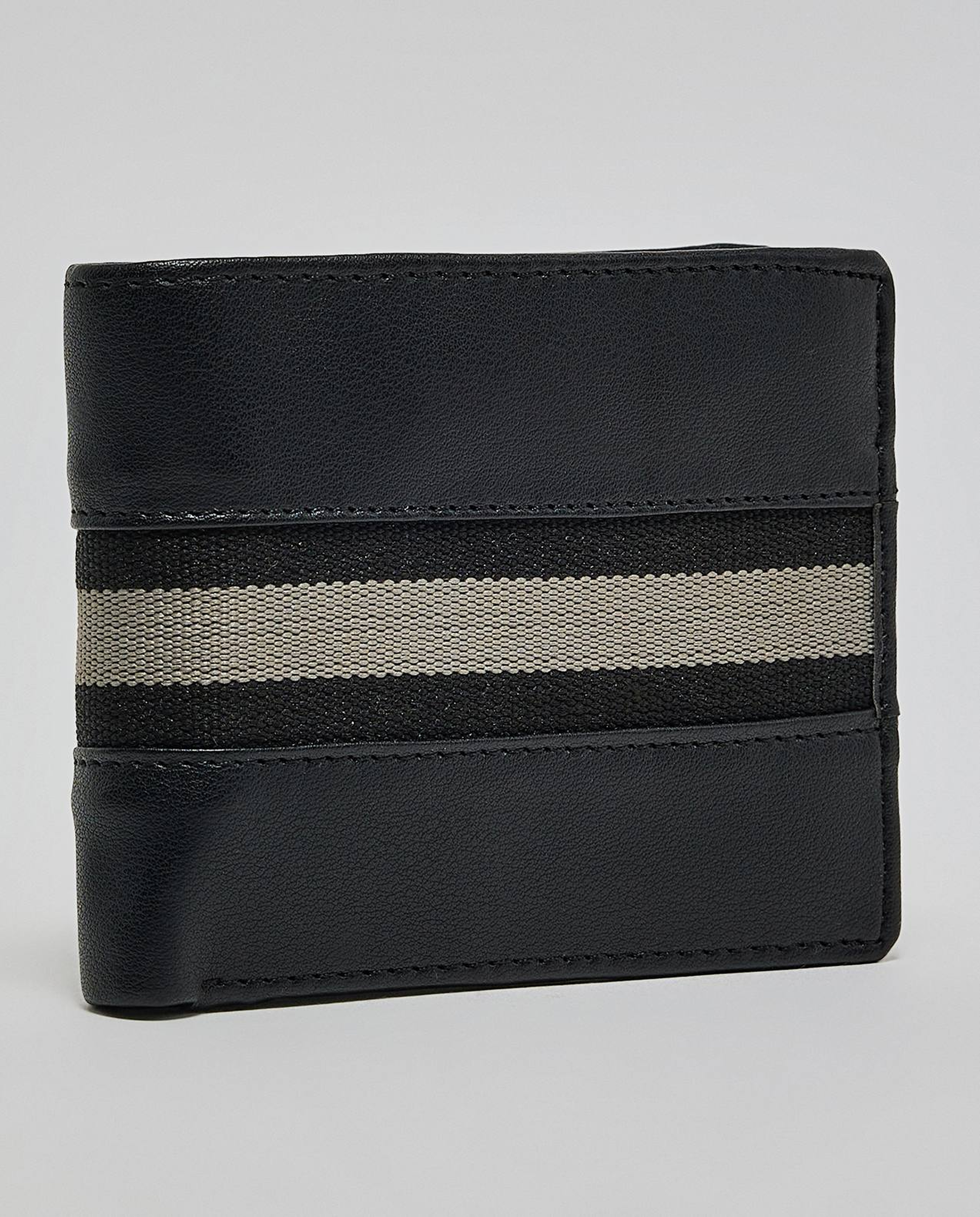 Contrast Detail Bi-Fold Wallet