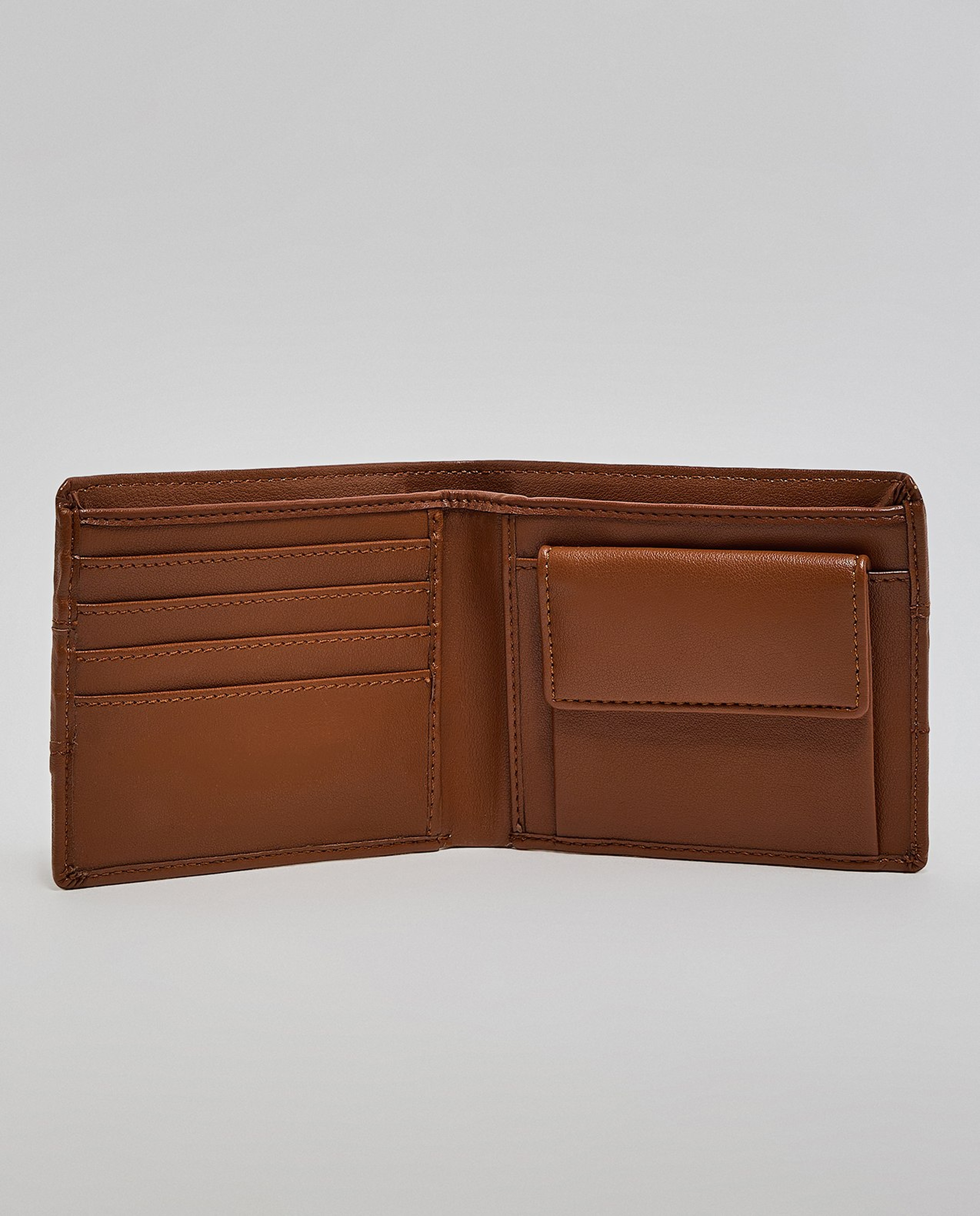 Contrast Detail Bi-Fold Wallet