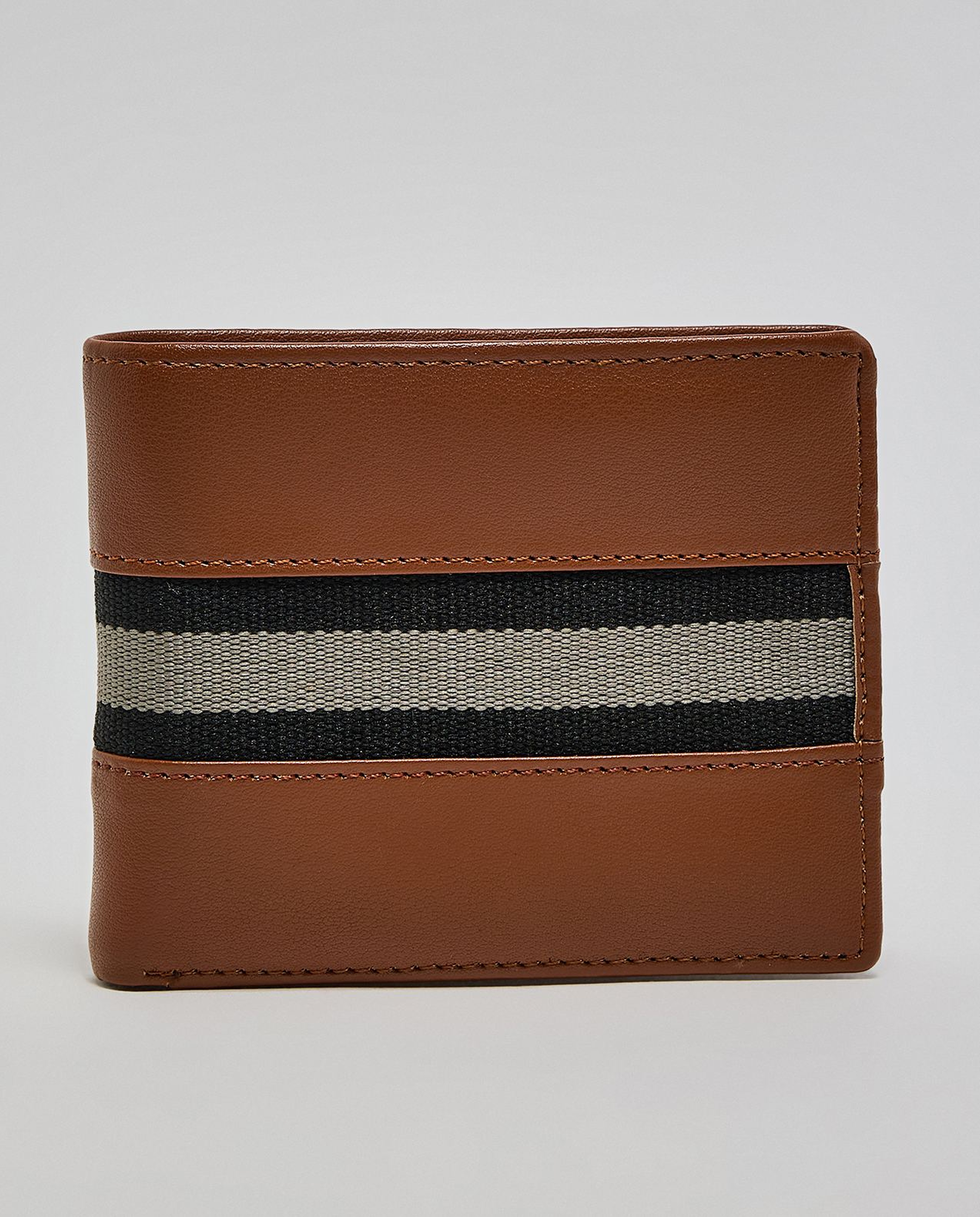 Contrast Detail Bi-Fold Wallet