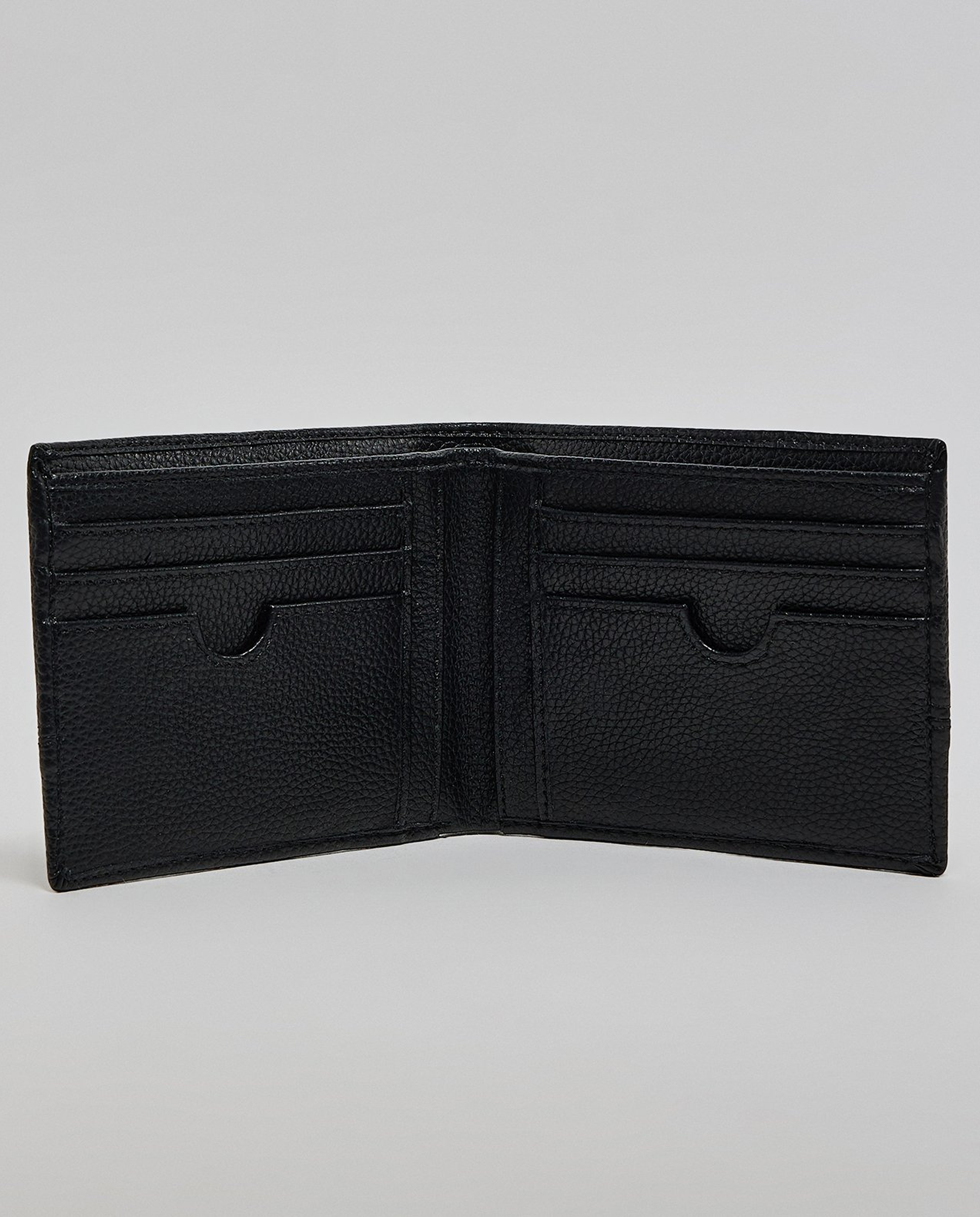 Textured Bi-Fold Wallet