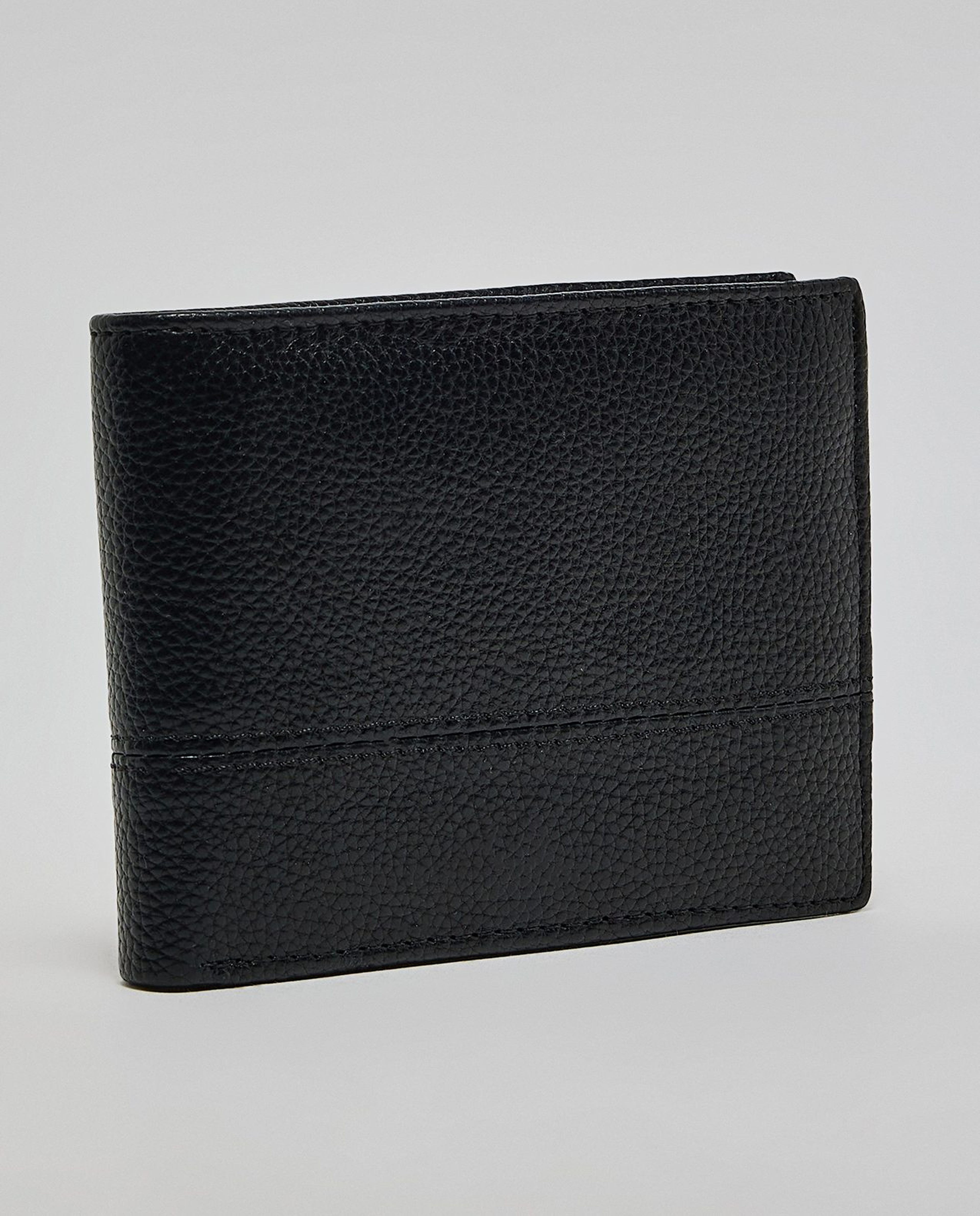 Textured Bi-Fold Wallet
