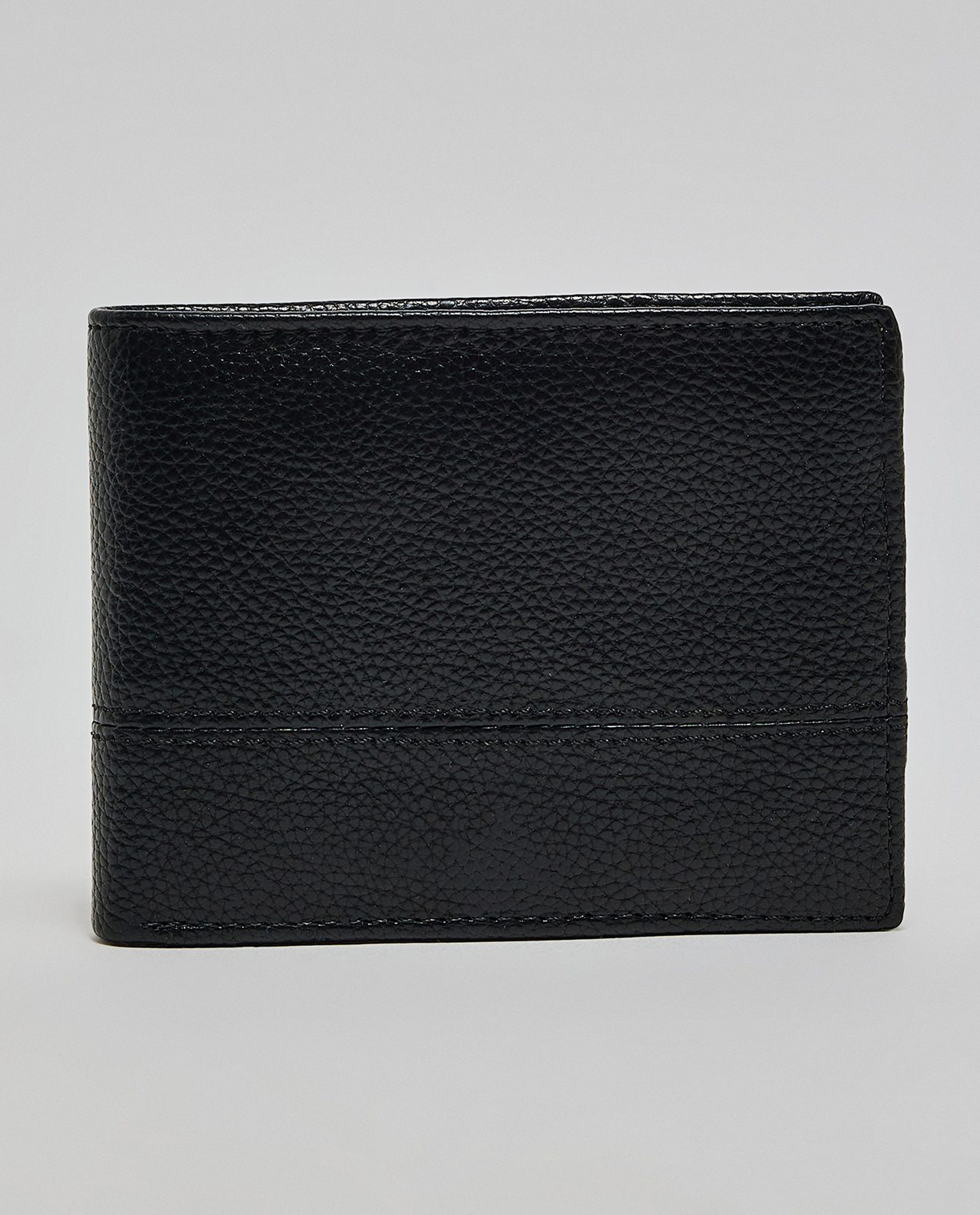 Textured Bi-Fold Wallet