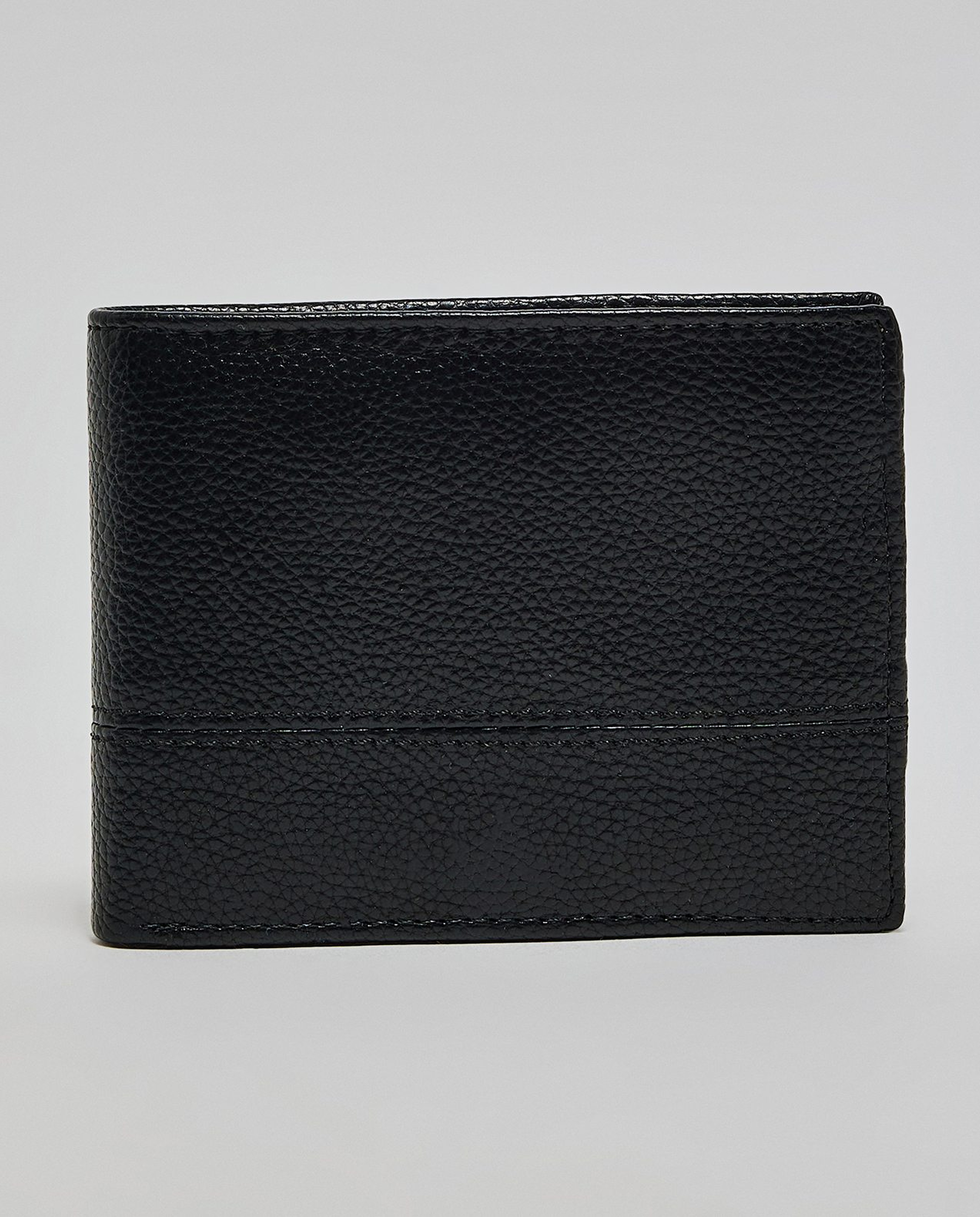 Textured Bi-Fold Wallet