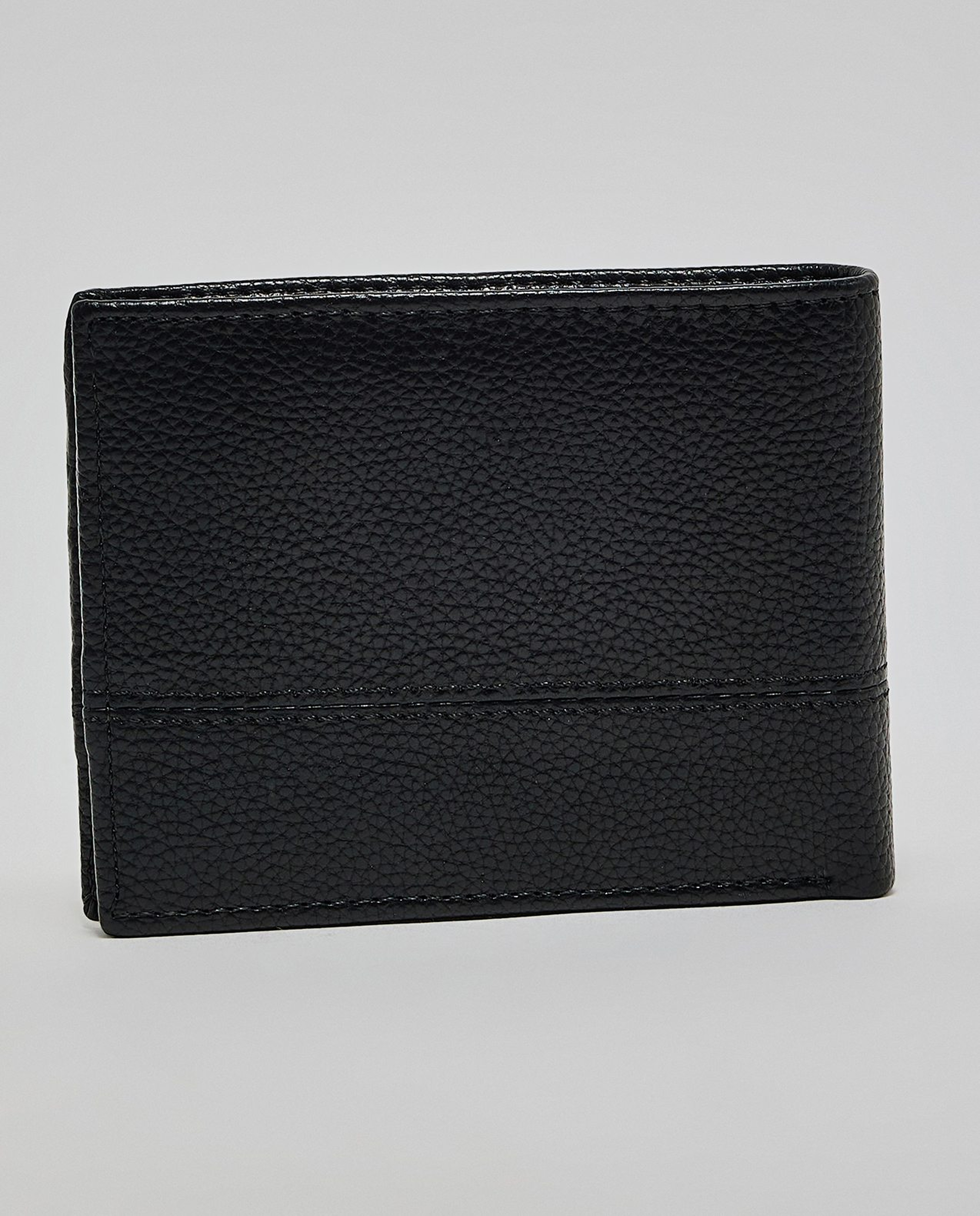 Textured Bi-Fold Wallet