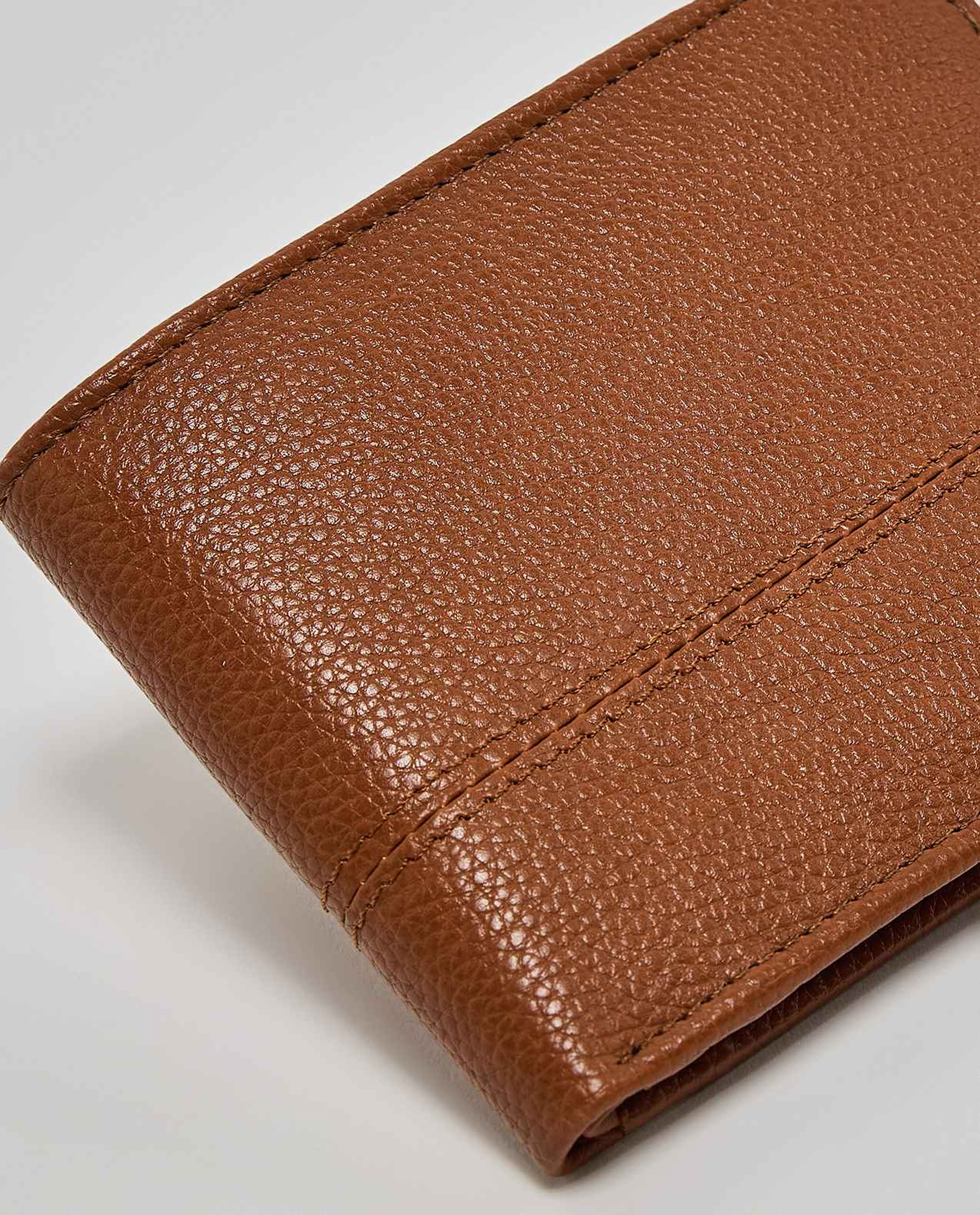 Textured Bi-Fold Wallet
