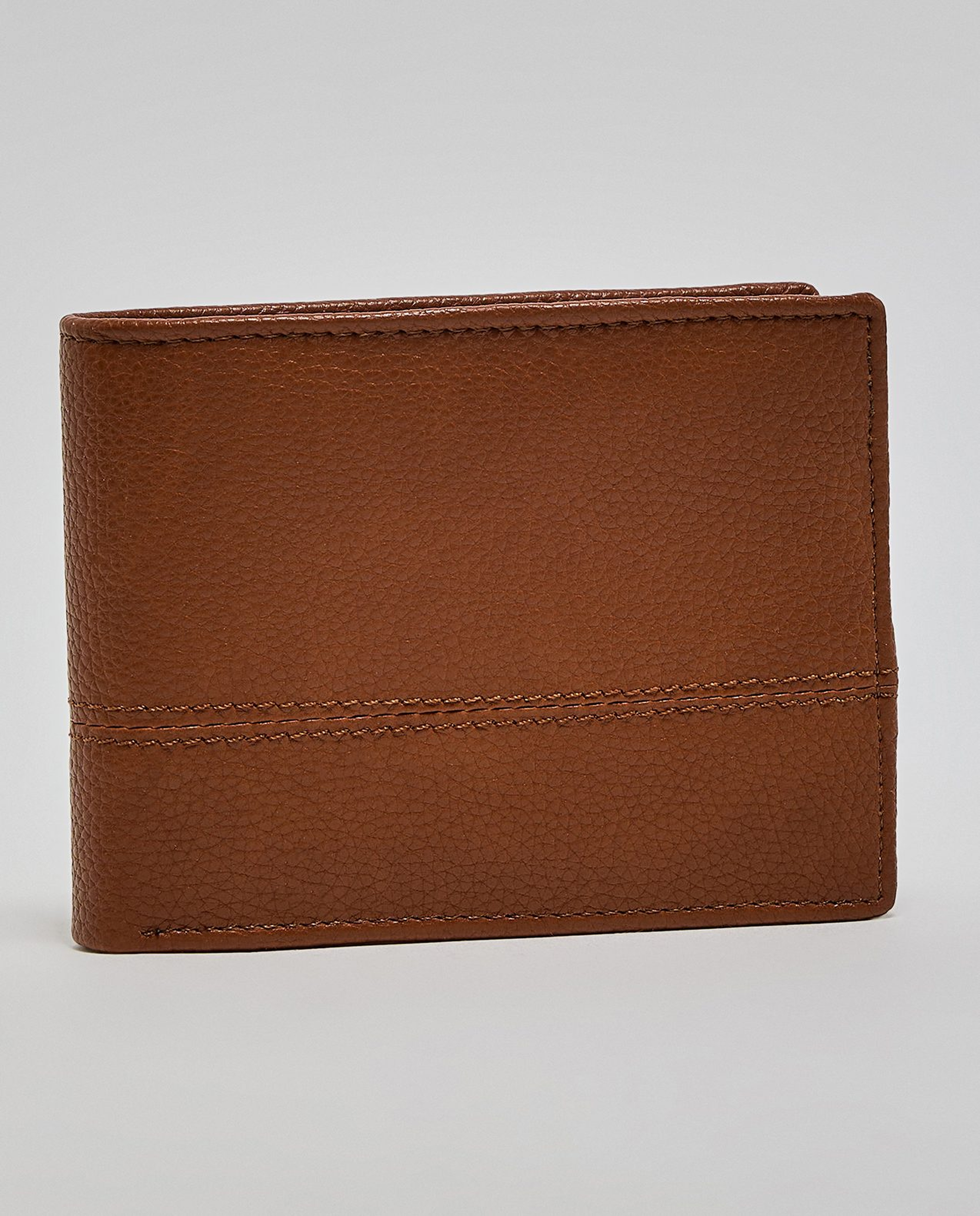 Textured Bi-Fold Wallet