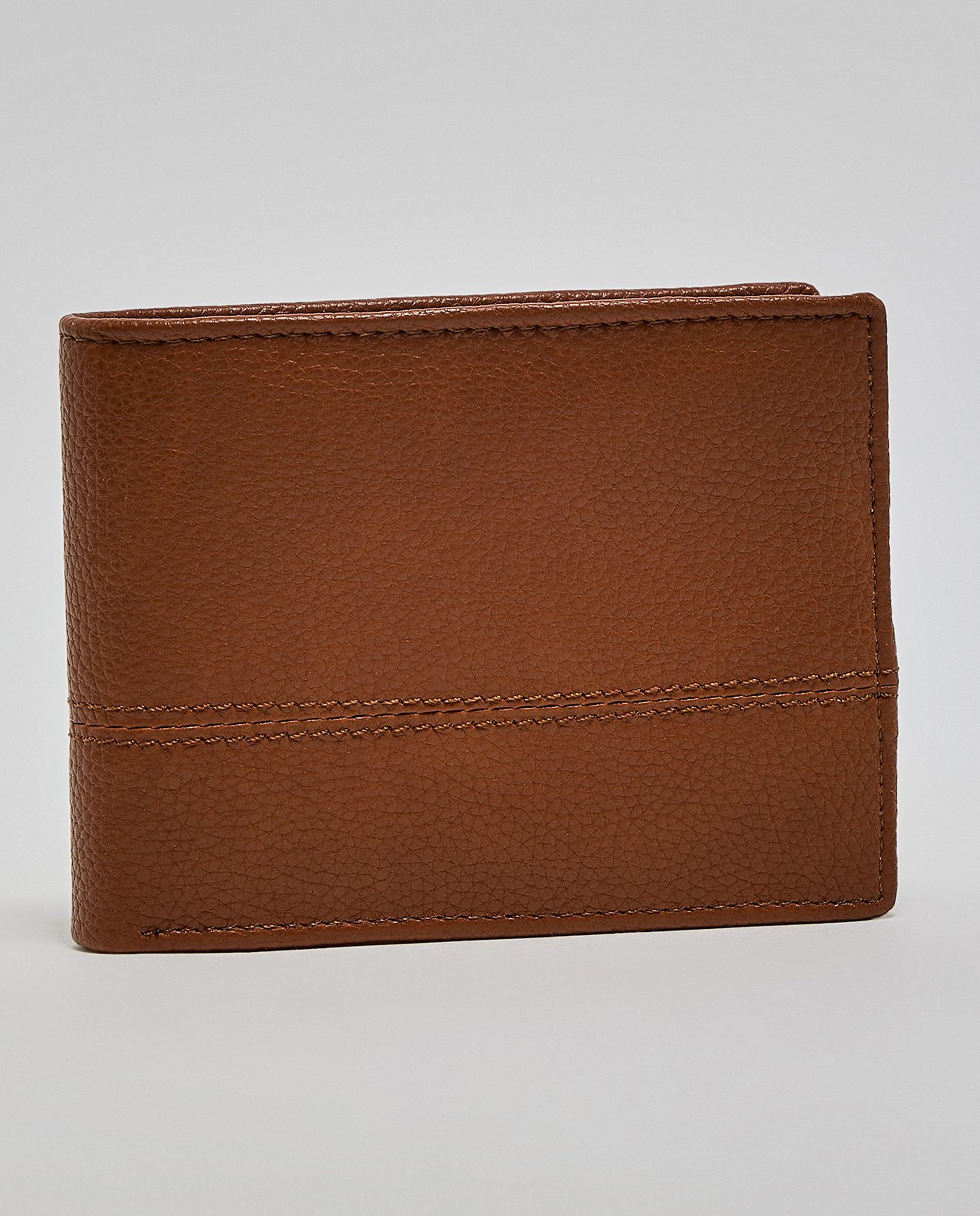Textured Bi-Fold Wallet