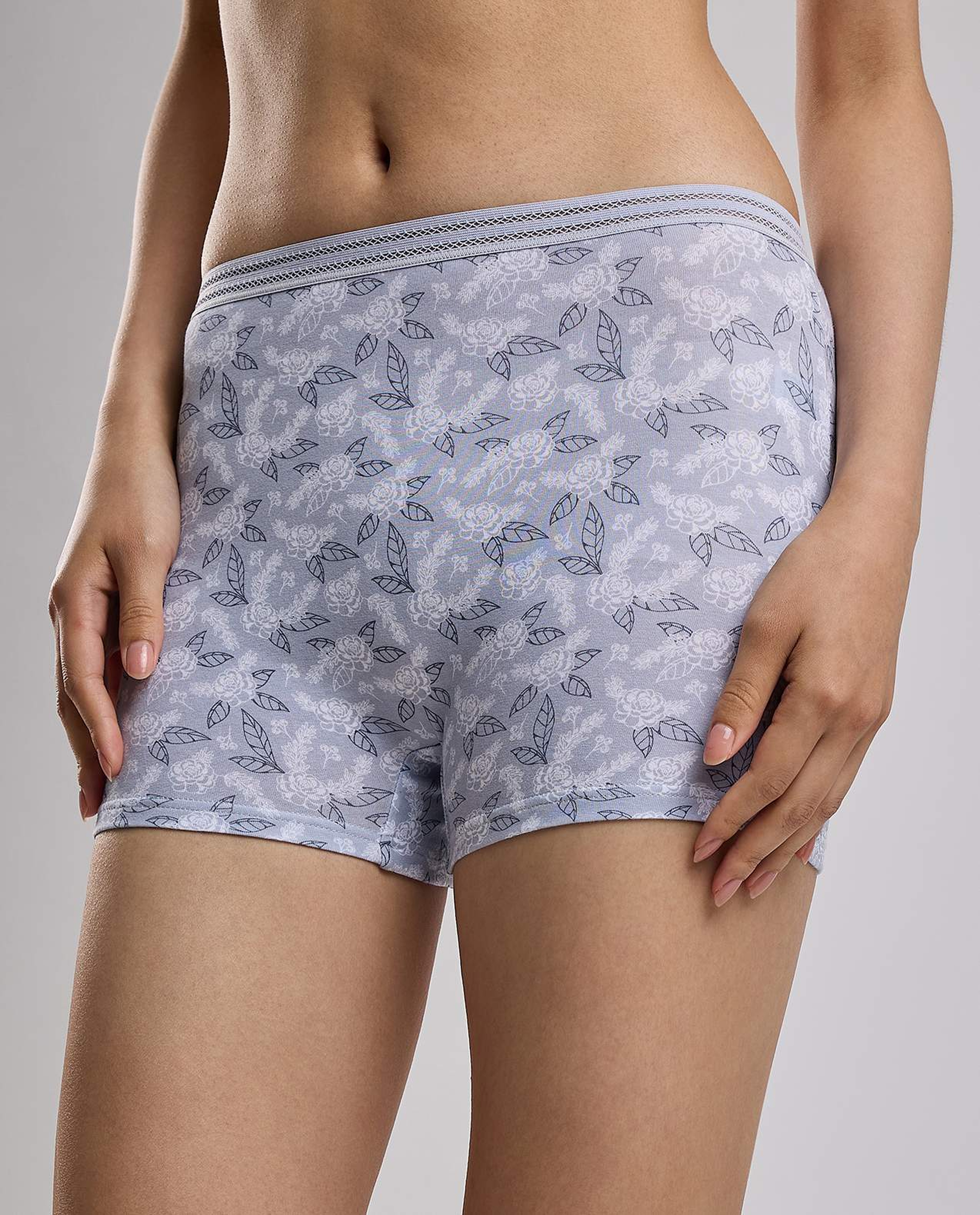 3 Pack Printed Boxer Briefs