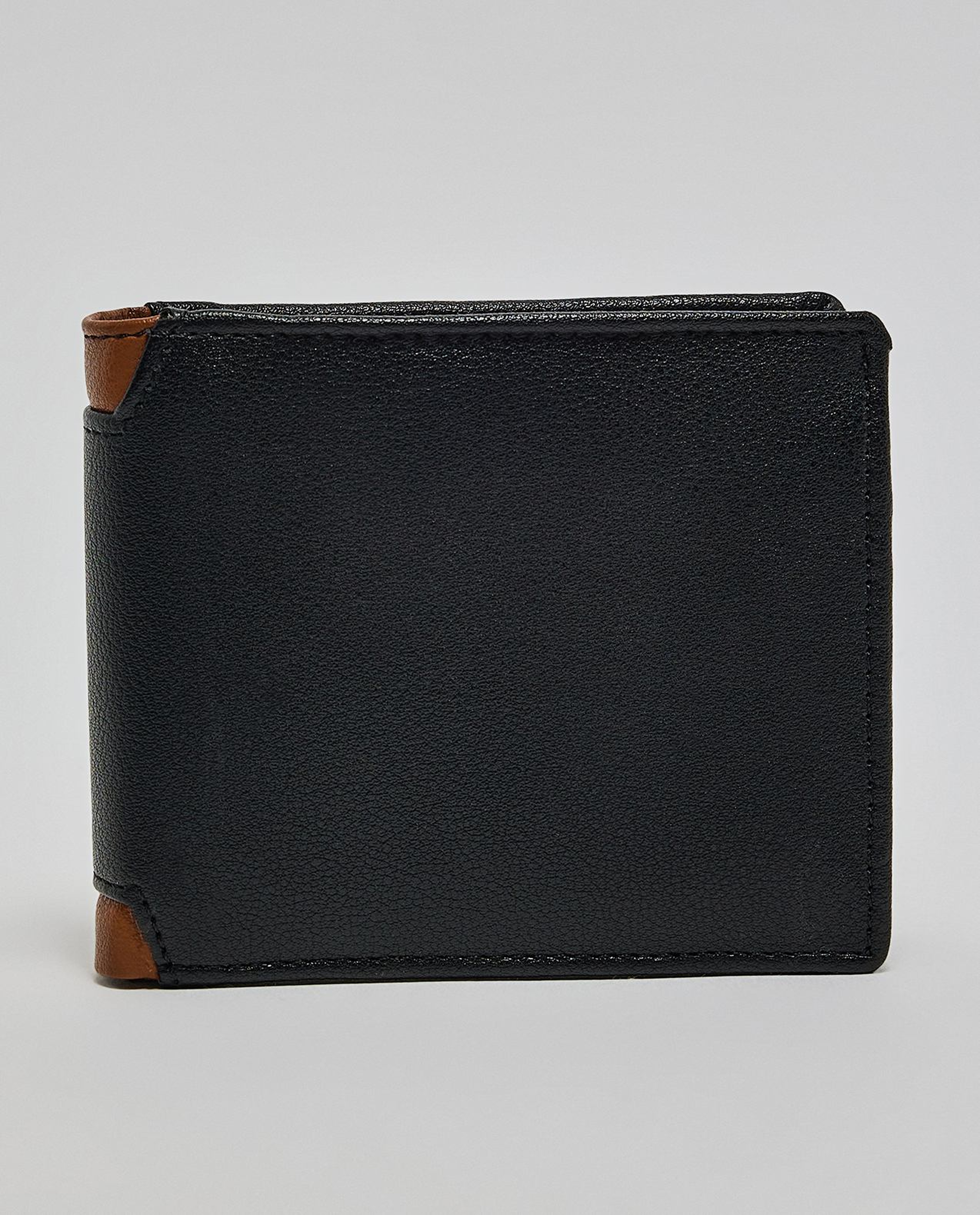 Textured Bi-Fold Wallet