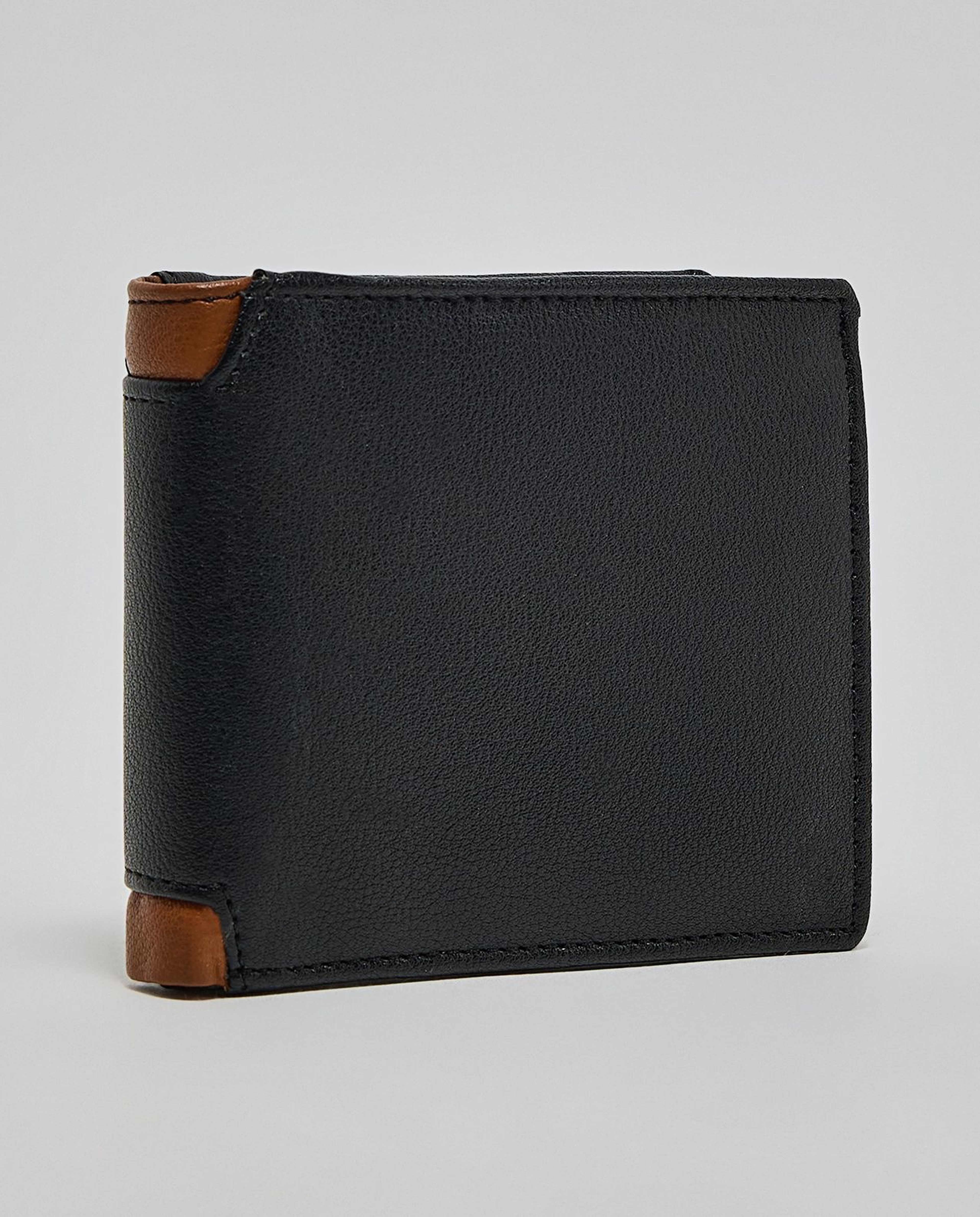 Textured Bi-Fold Wallet