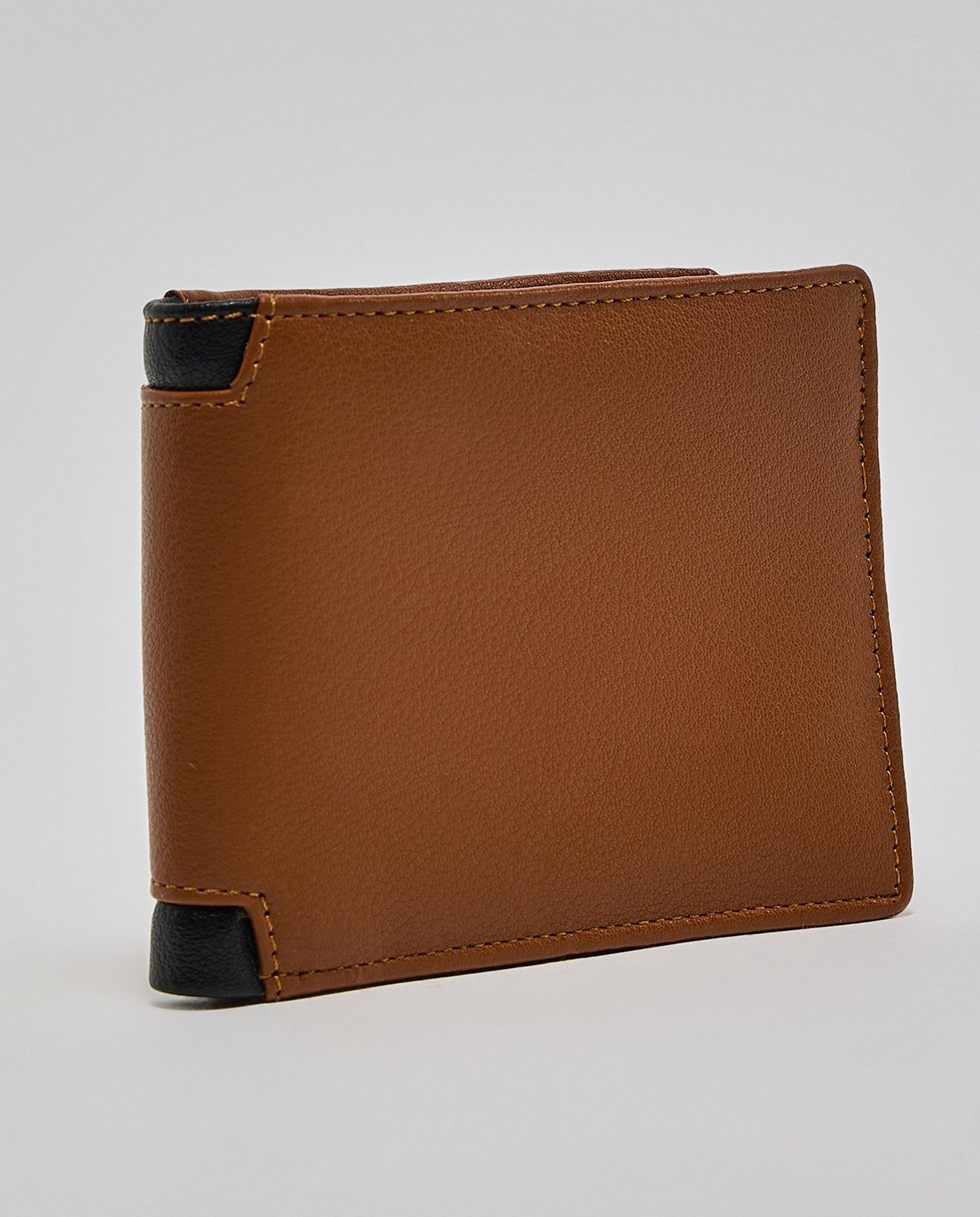 Textured Bi-Fold Wallet