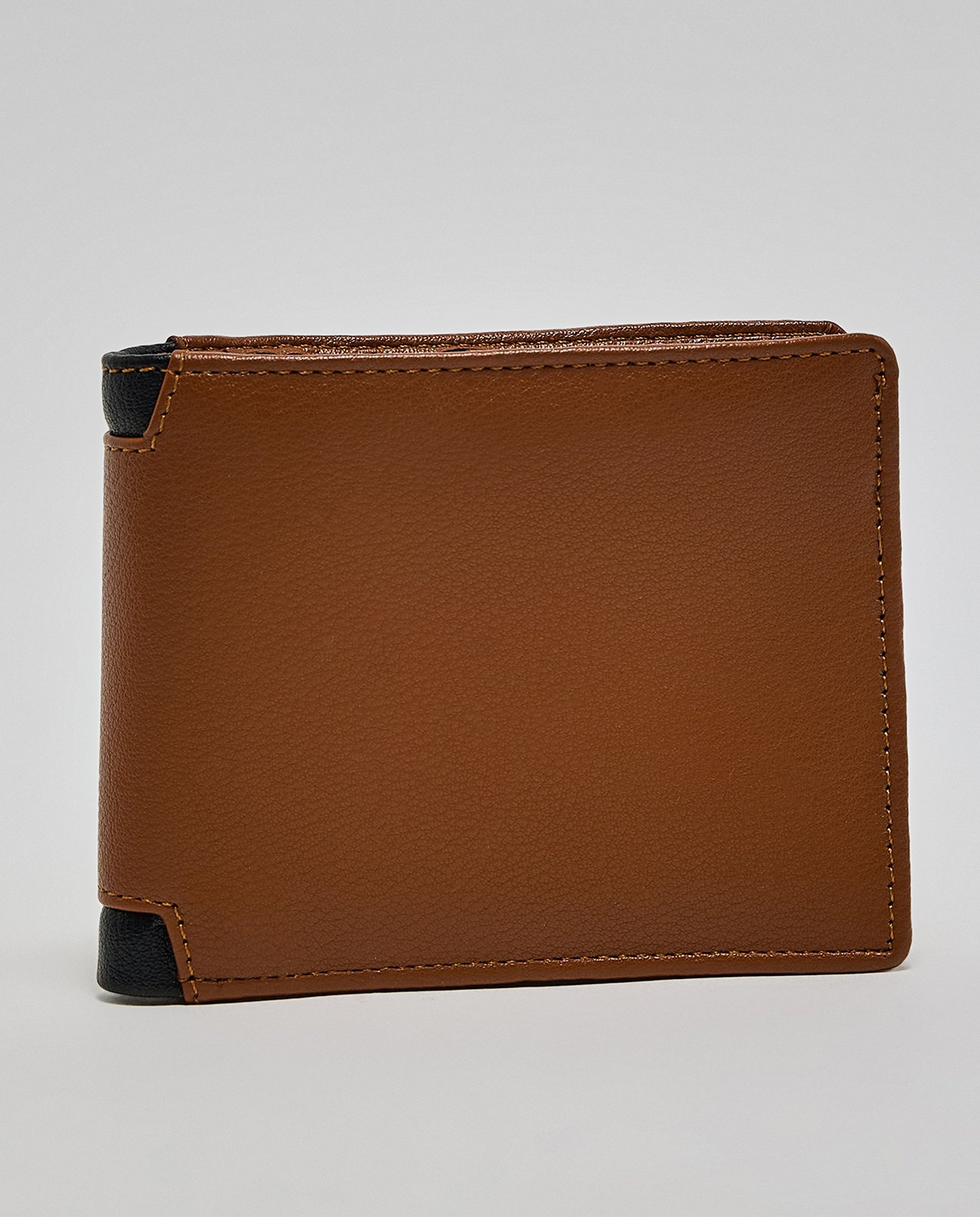 Textured Bi-Fold Wallet
