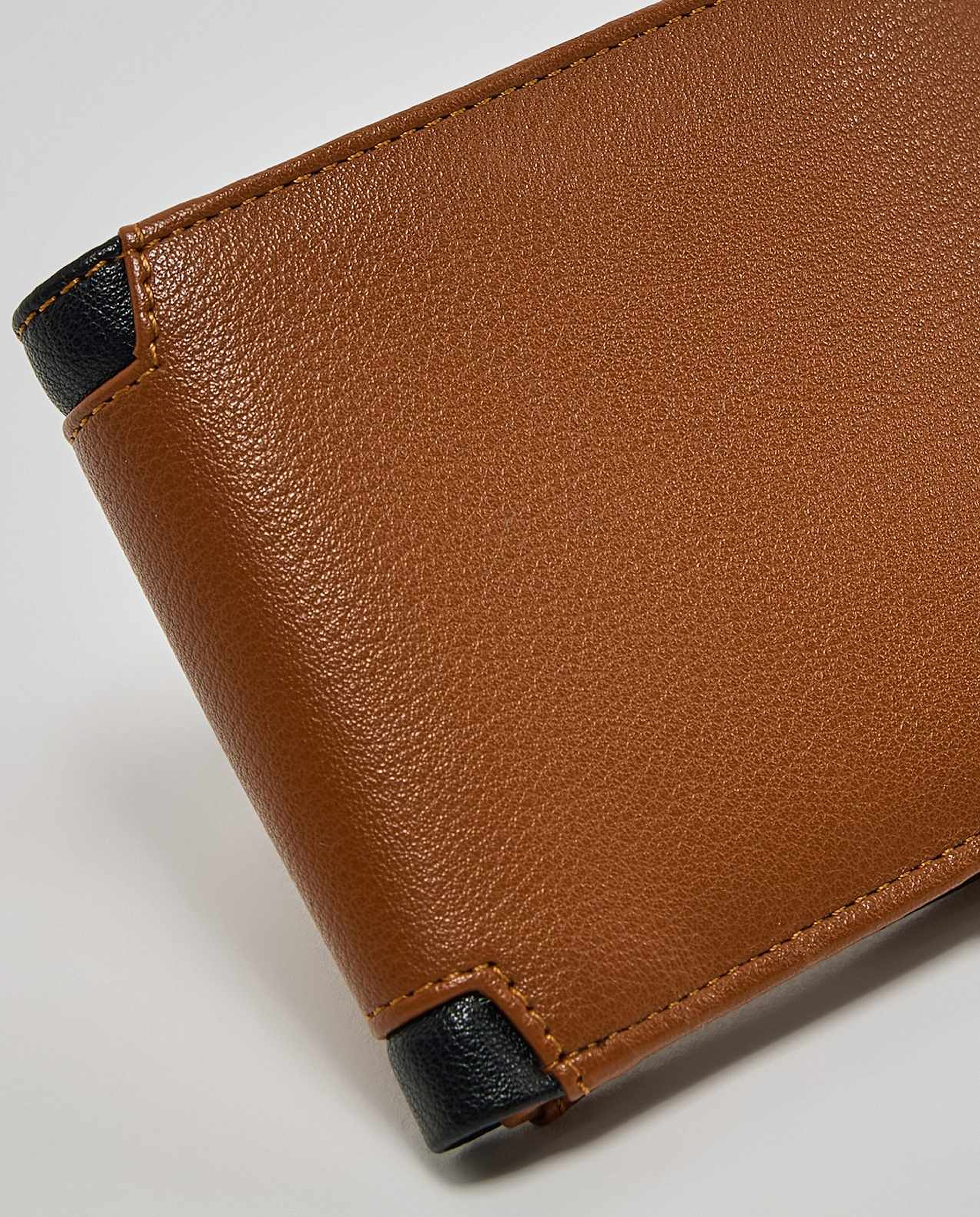 Textured Bi-Fold Wallet