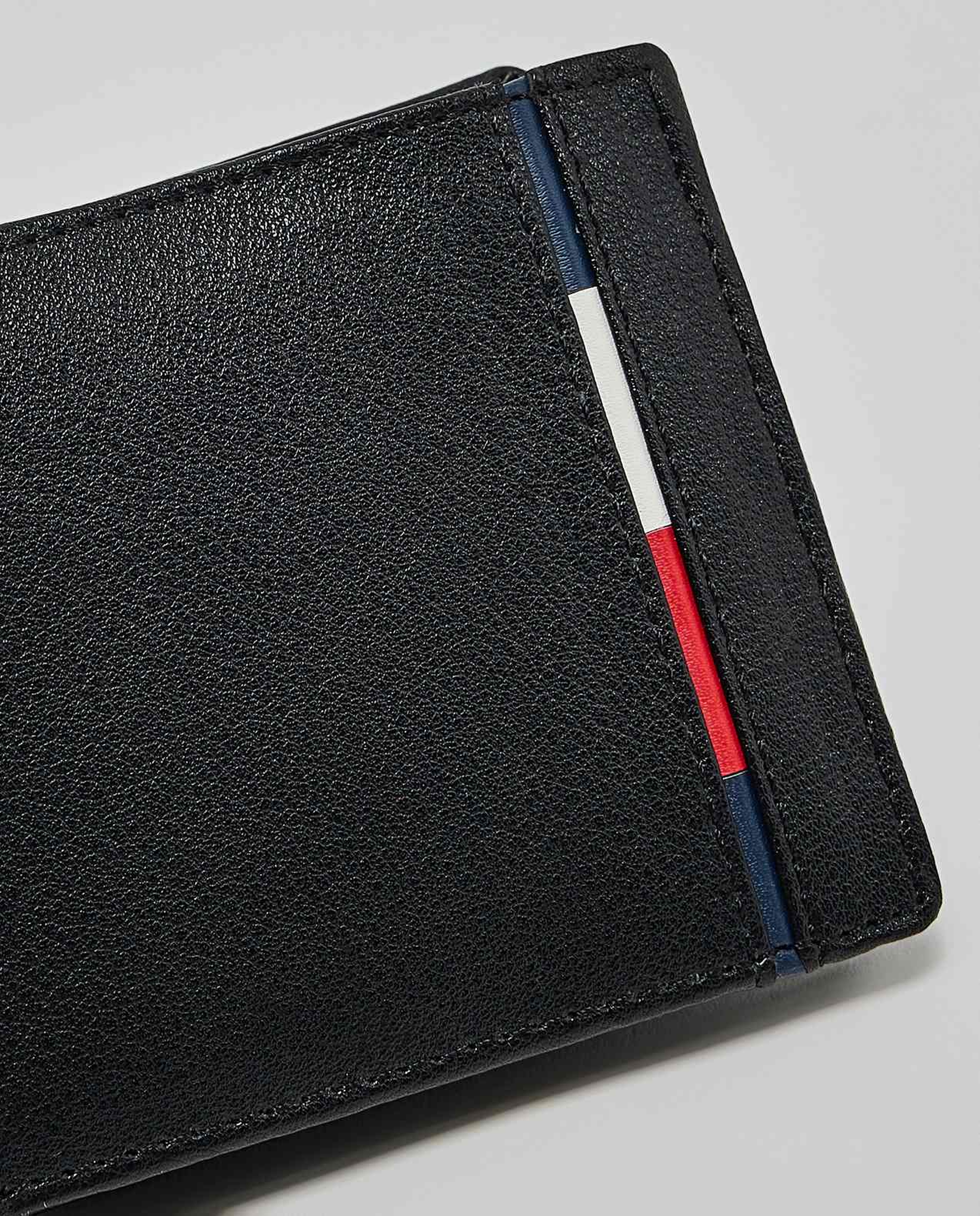Contrast Detail Bi-Fold Wallet