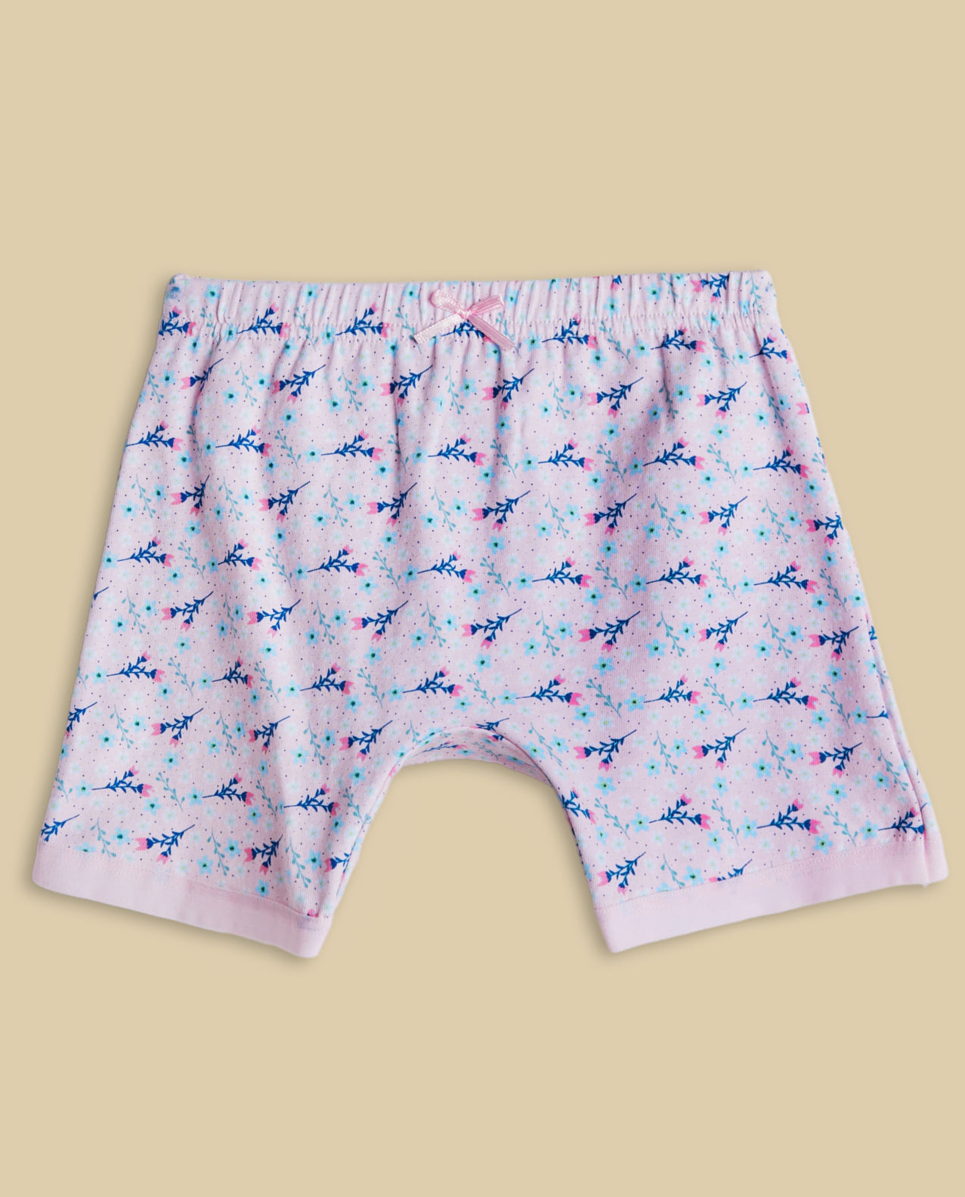 3 Pack Printed Long Shorts