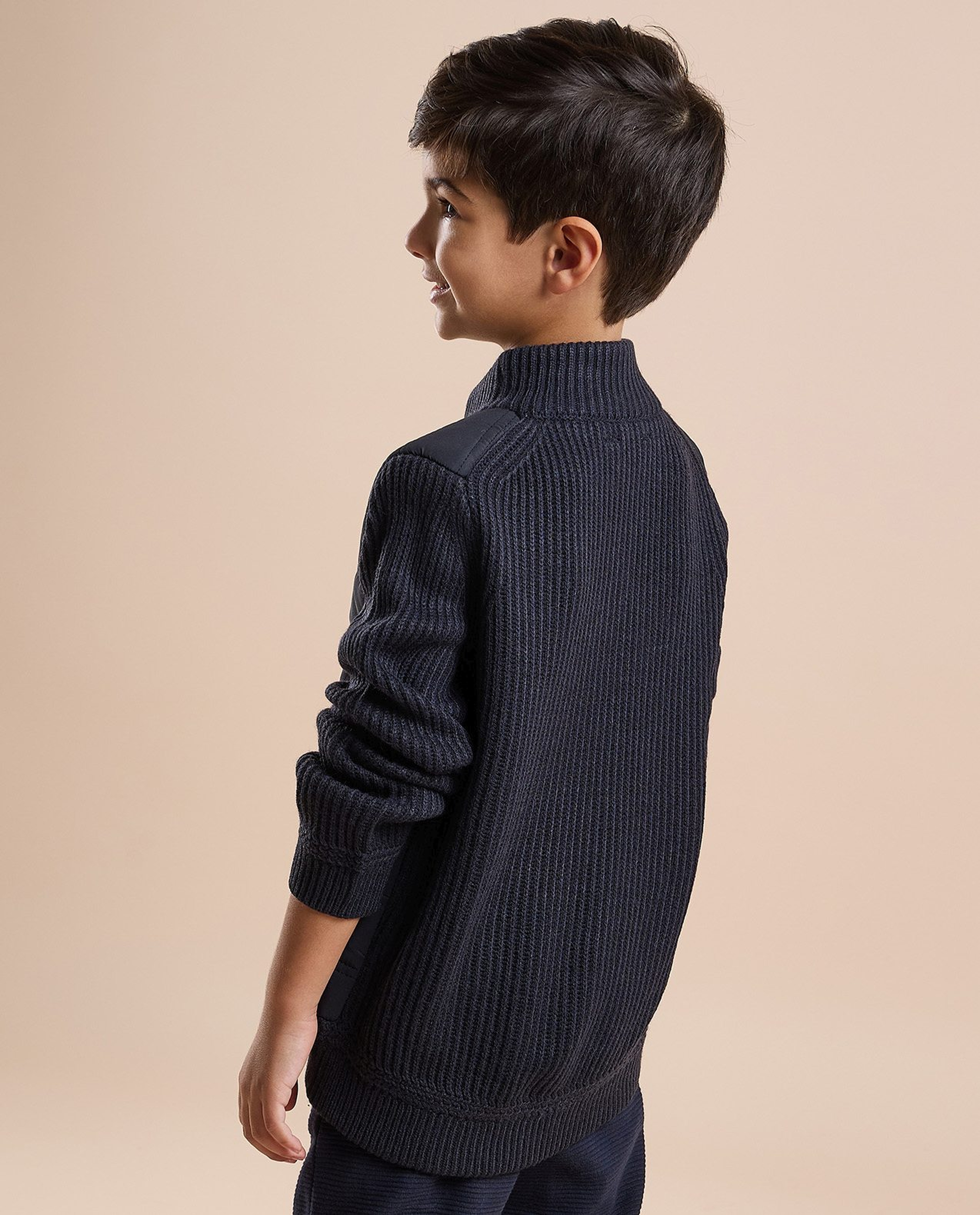 Quilted Jacket with Zipper Closure