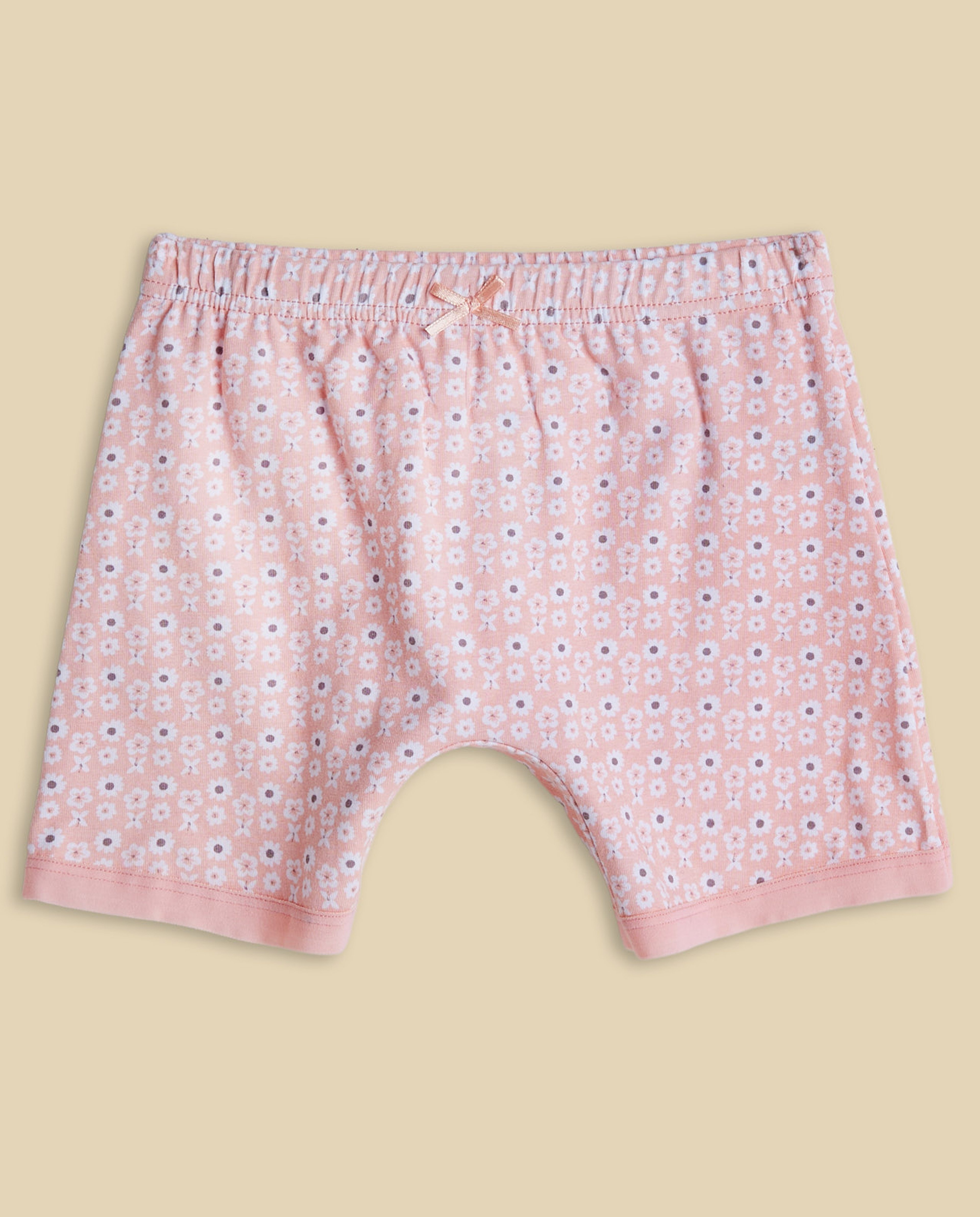 3 Pack Printed Long Shorts