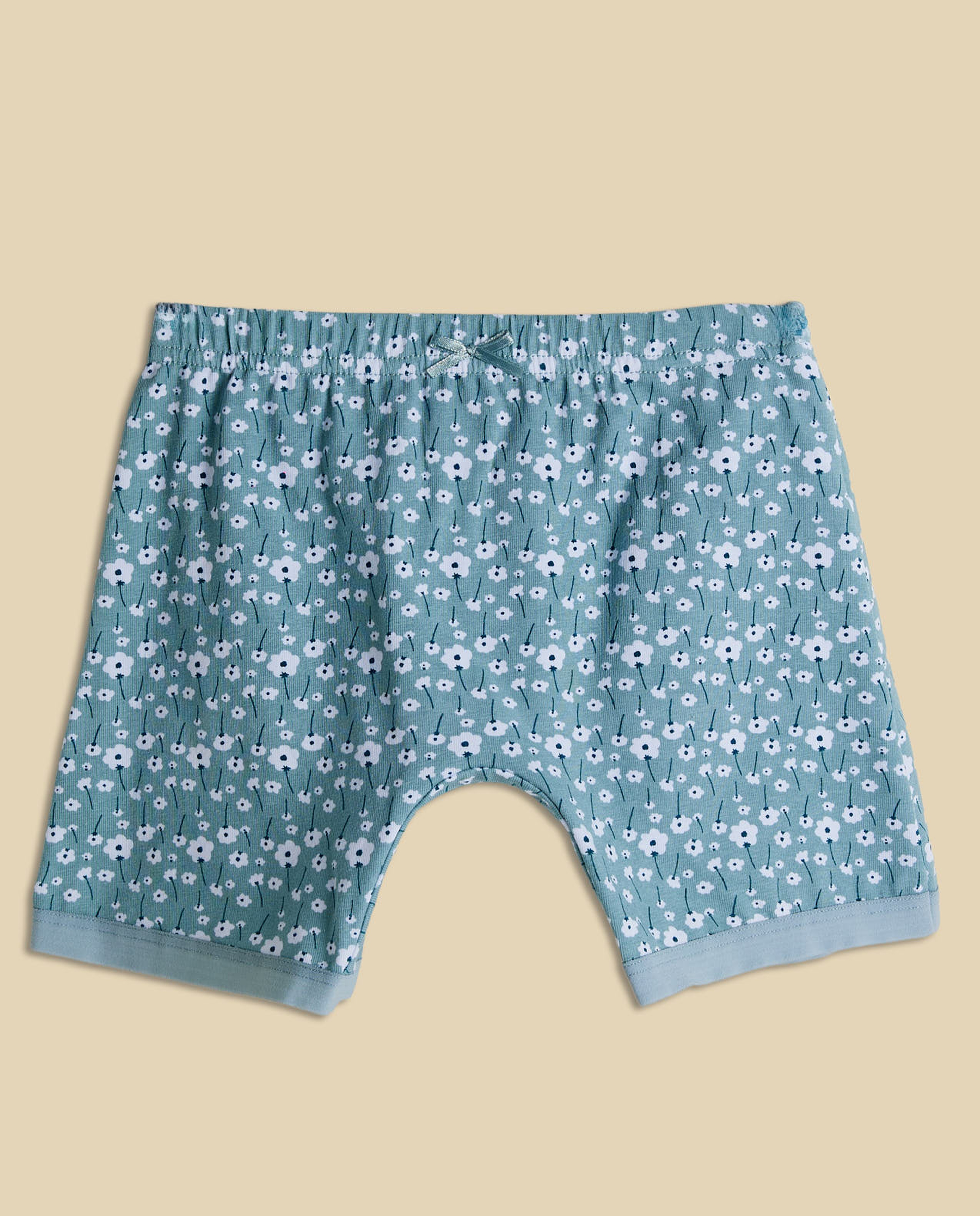 3 Pack Printed Long Shorts