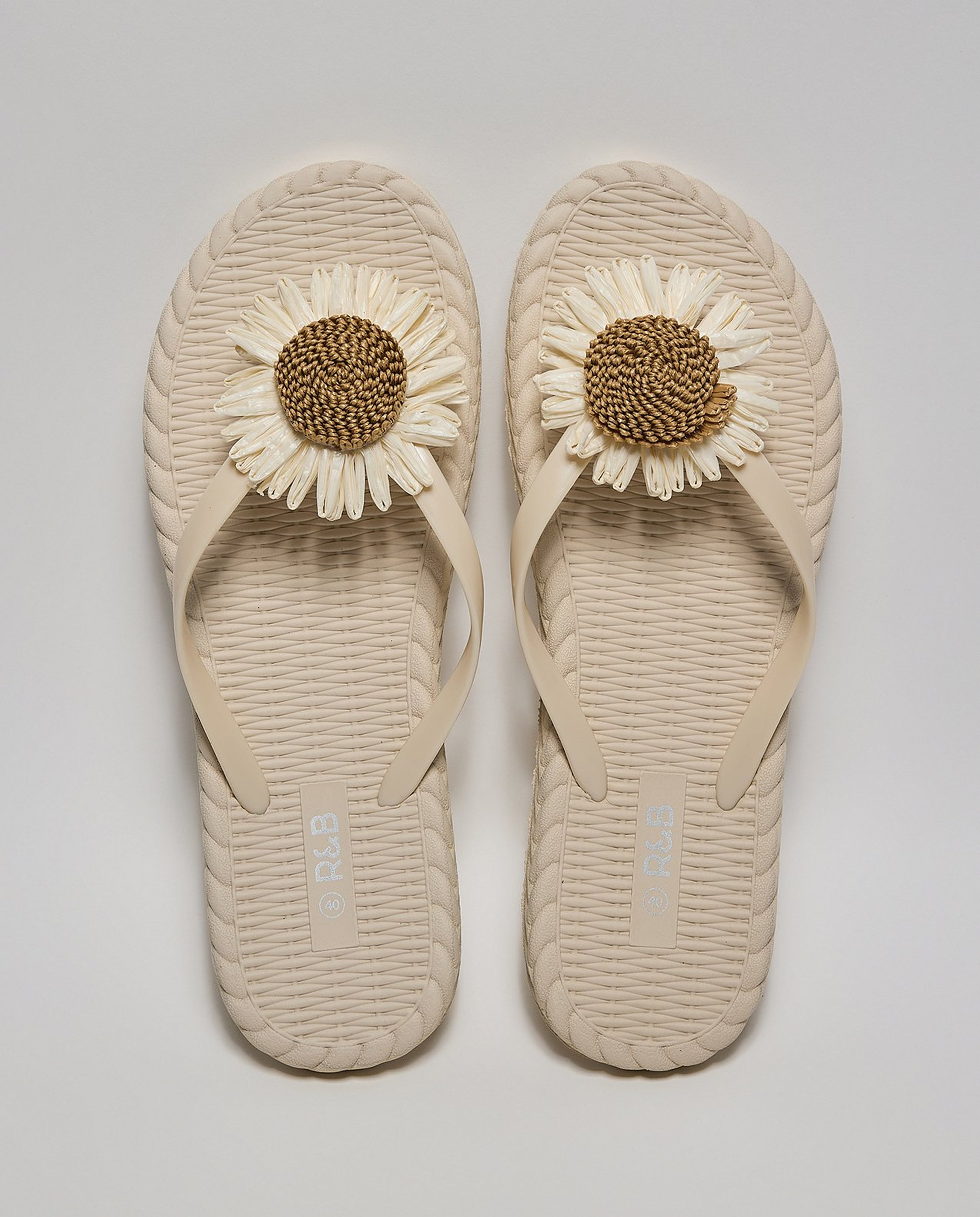 Appliqued Flip-Flops
