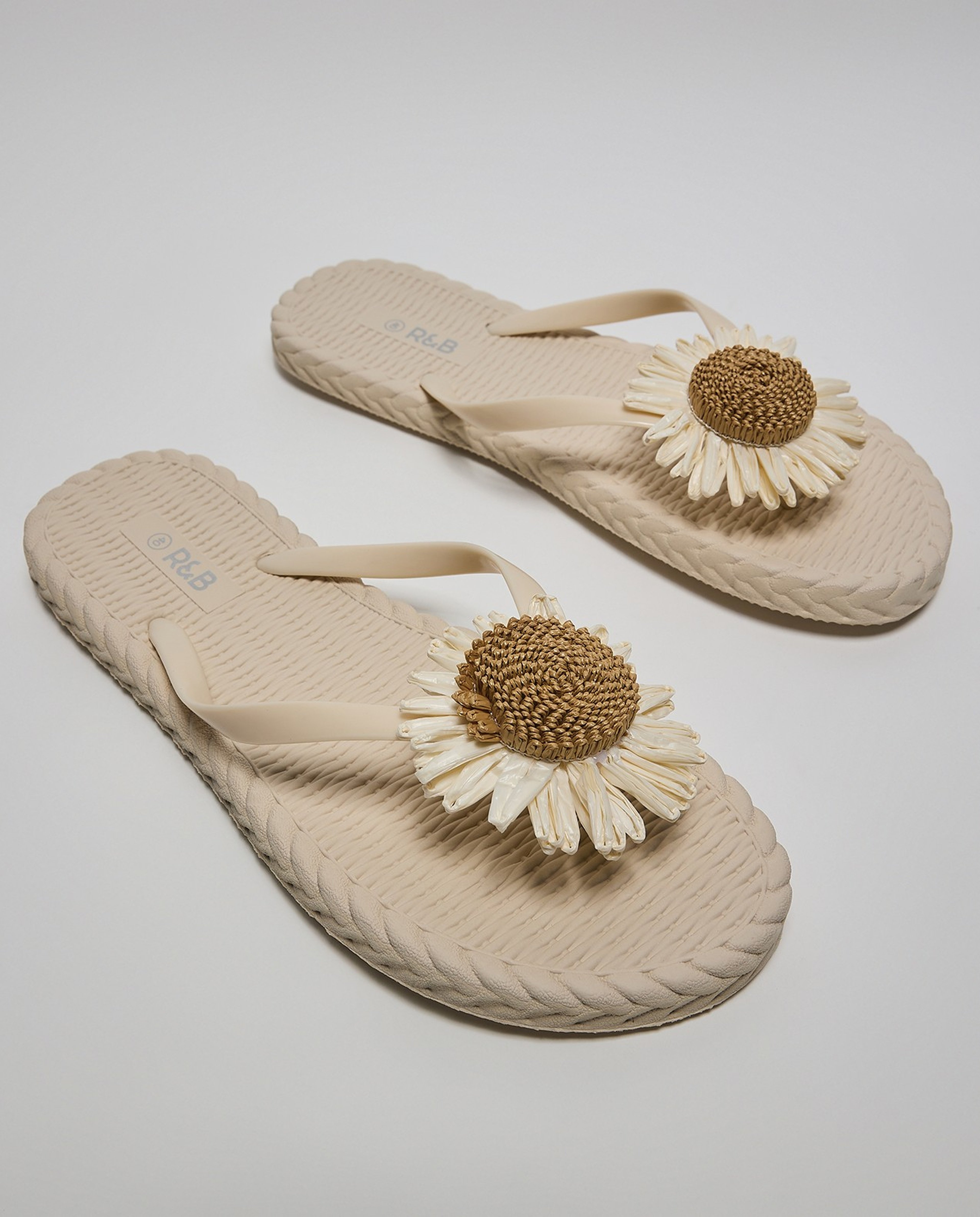 Appliqued Flip-Flops