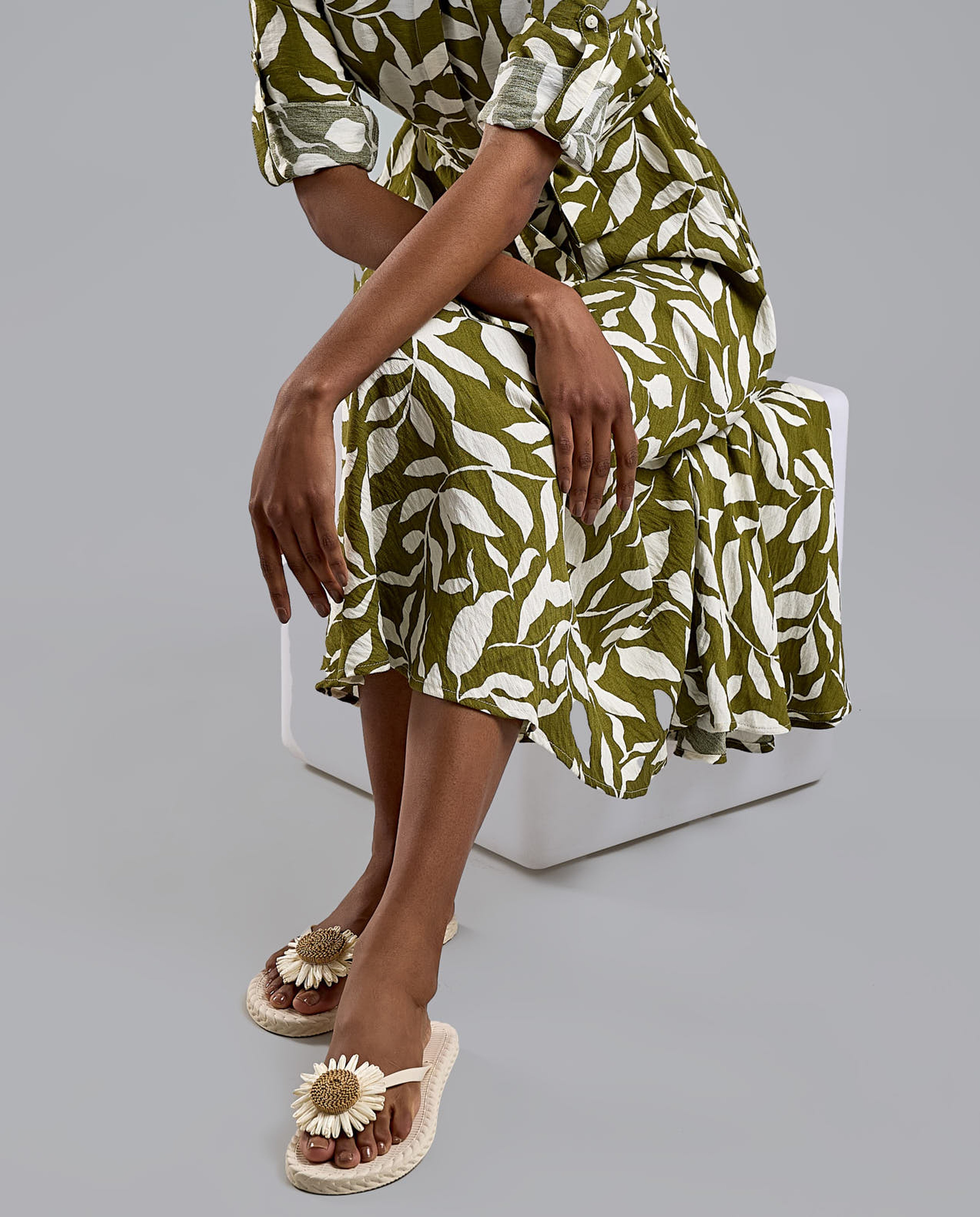 Appliqued Flip-Flops