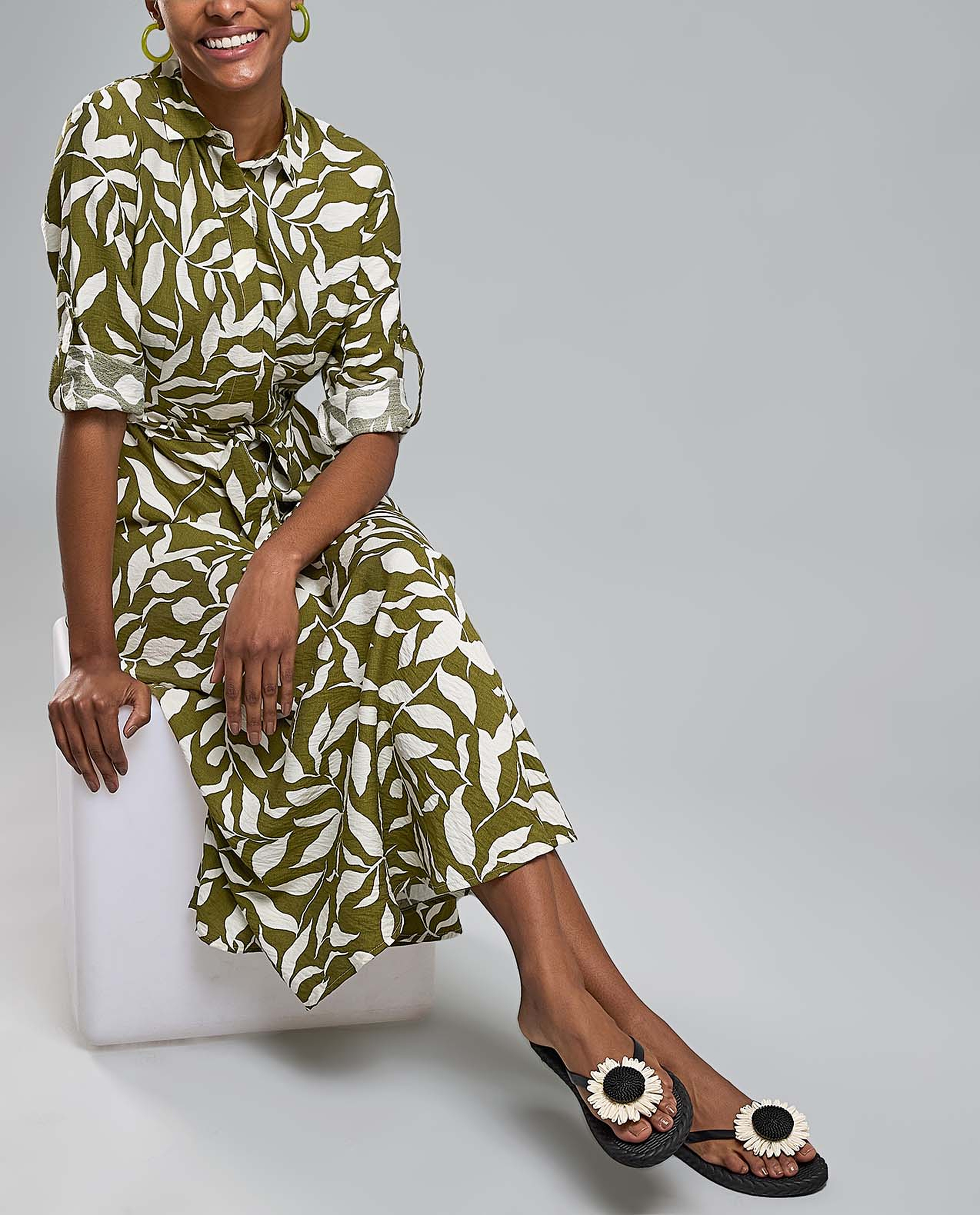 Appliqued Flip-Flops