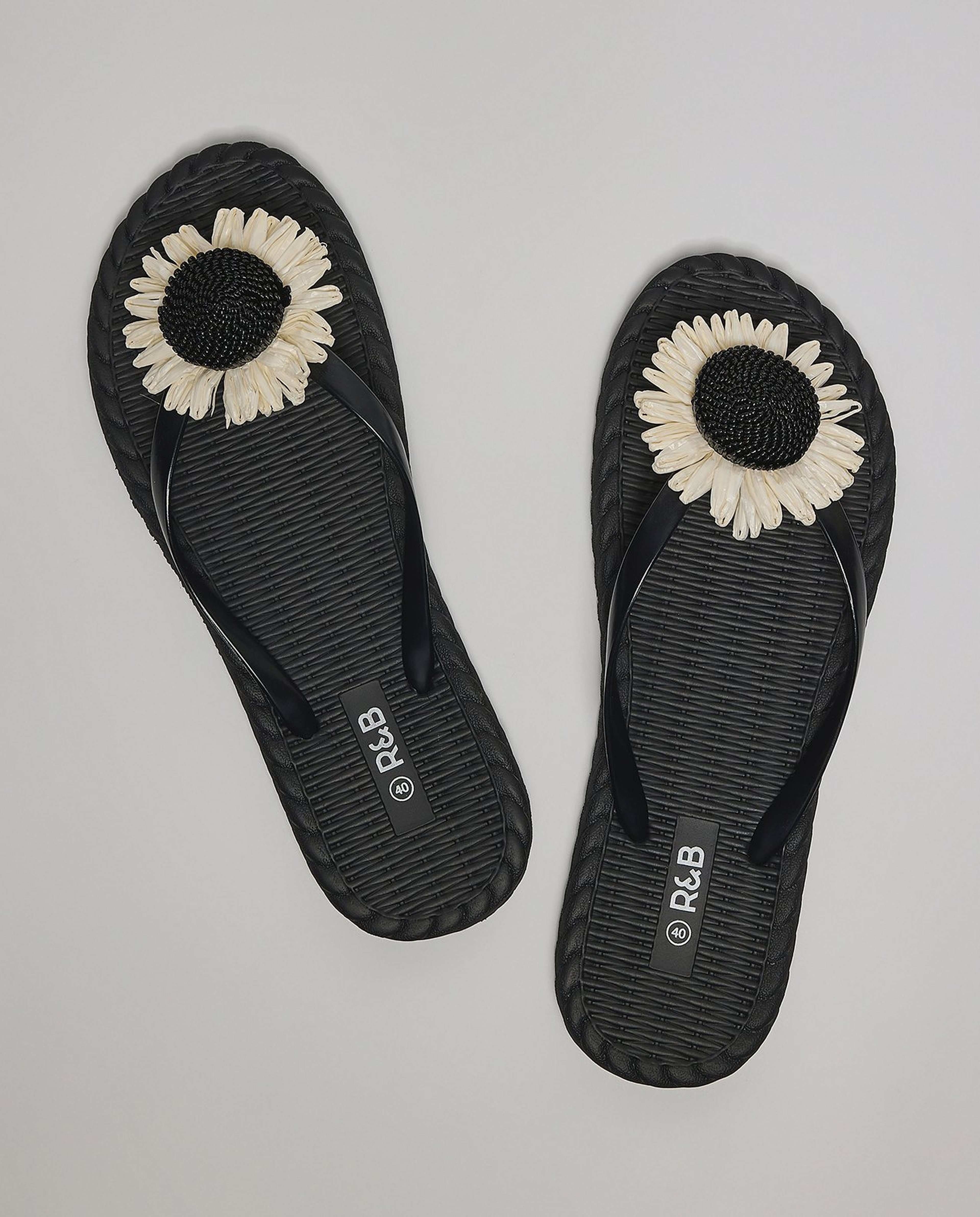 Appliqued Flip-Flops