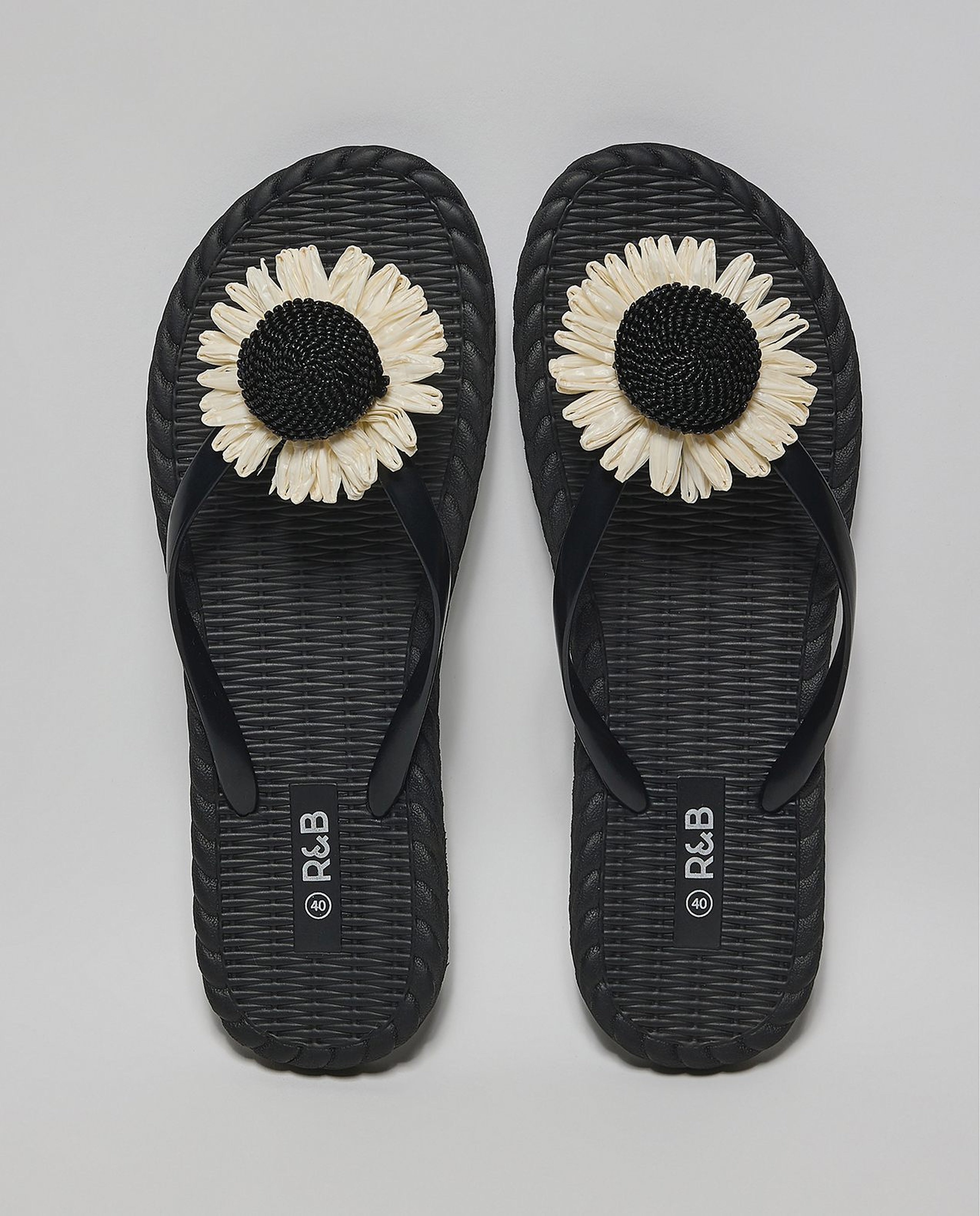 Appliqued Flip-Flops
